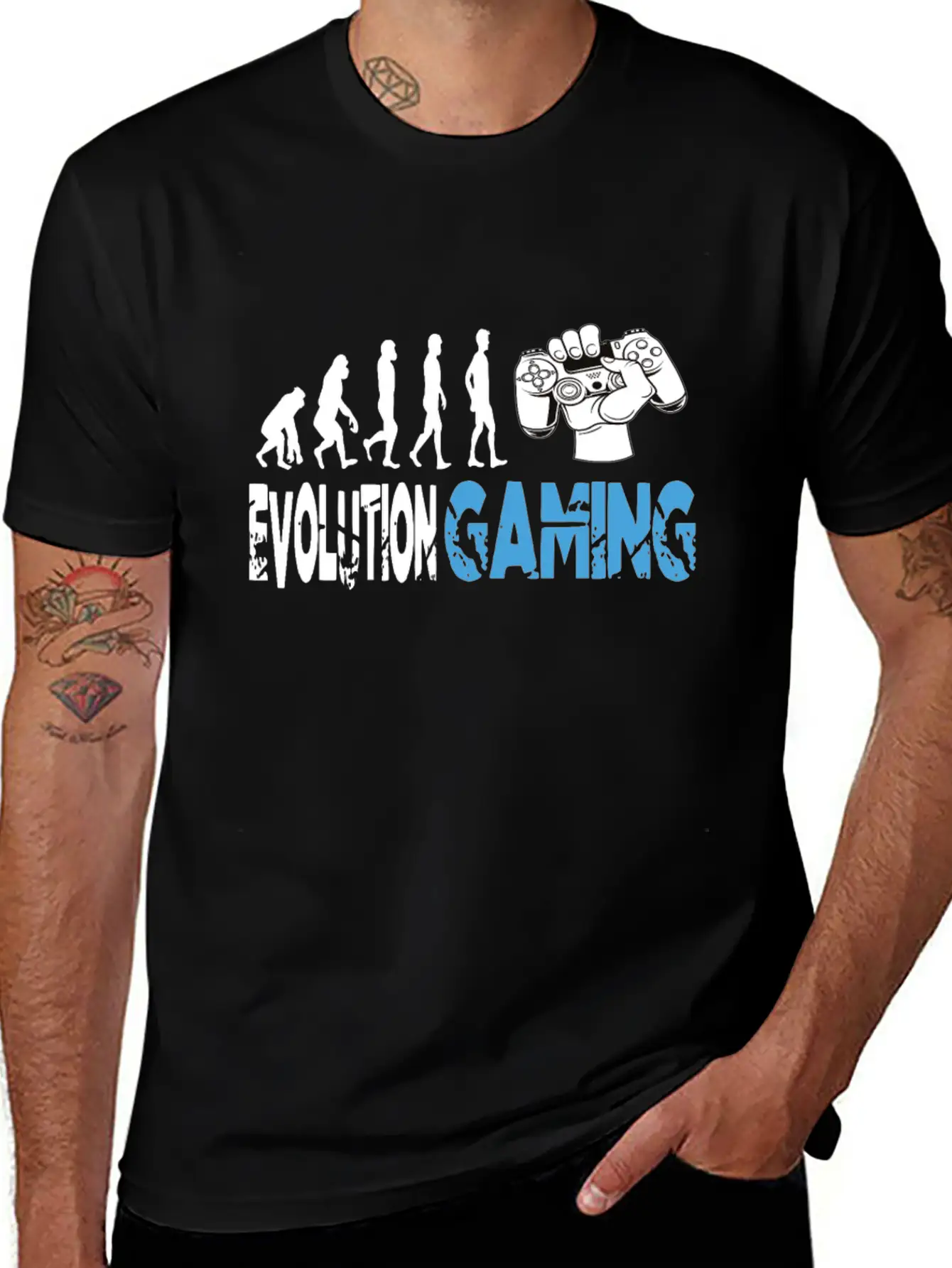 Evolution Gaming Stylish Everyday T-Shirt – Unisex Basic Cotton Tee