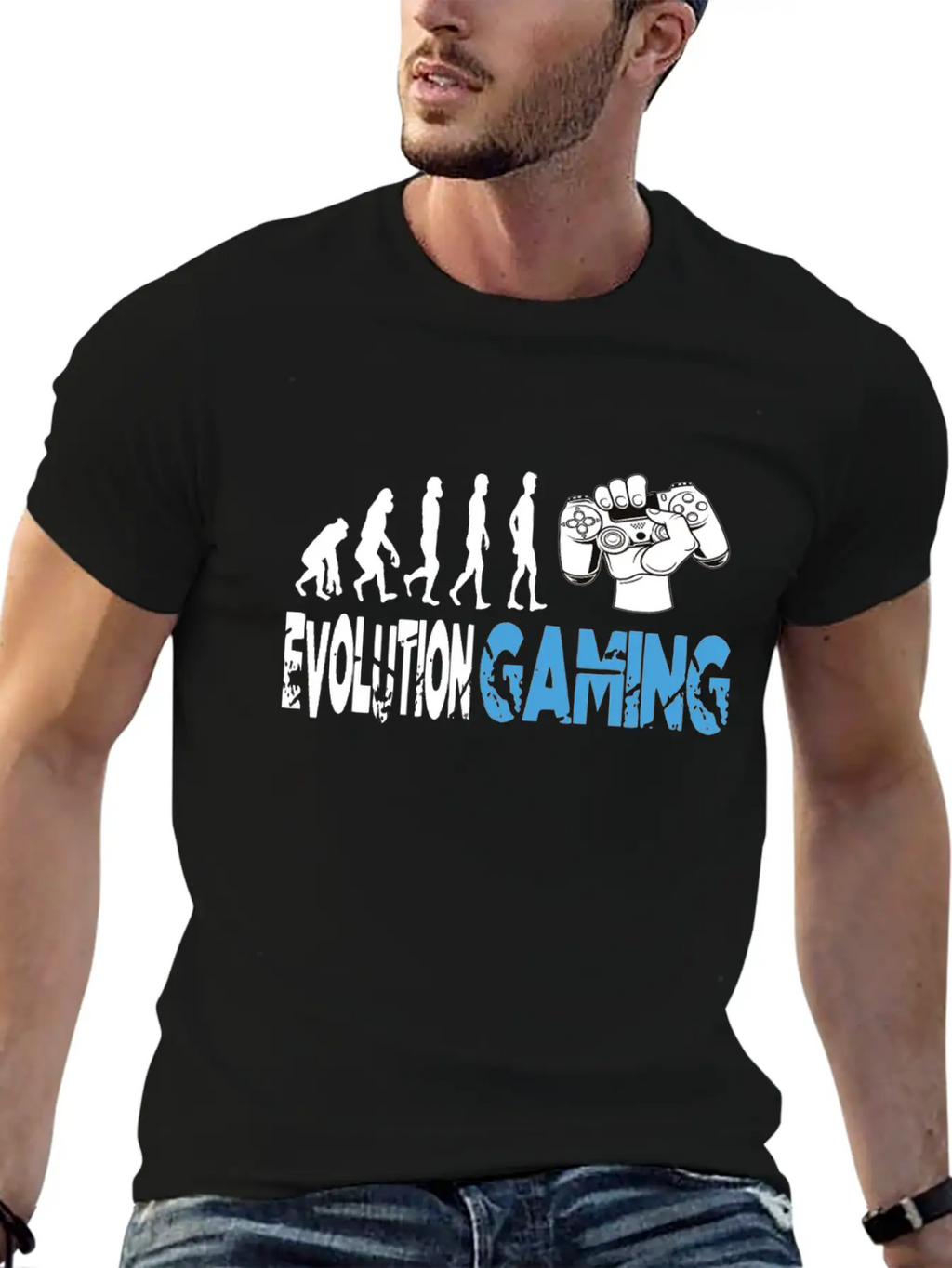 Evolution Gaming Stylish Everyday T-Shirt – Unisex Basic Cotton Tee