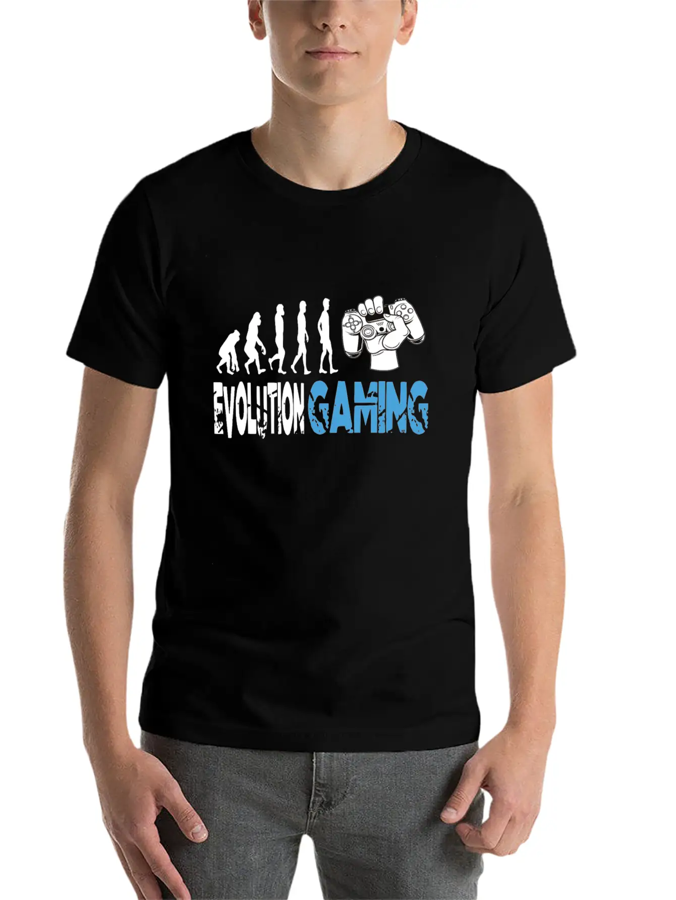 Evolution Gaming Stylish Everyday T-Shirt – Unisex Basic Cotton Tee