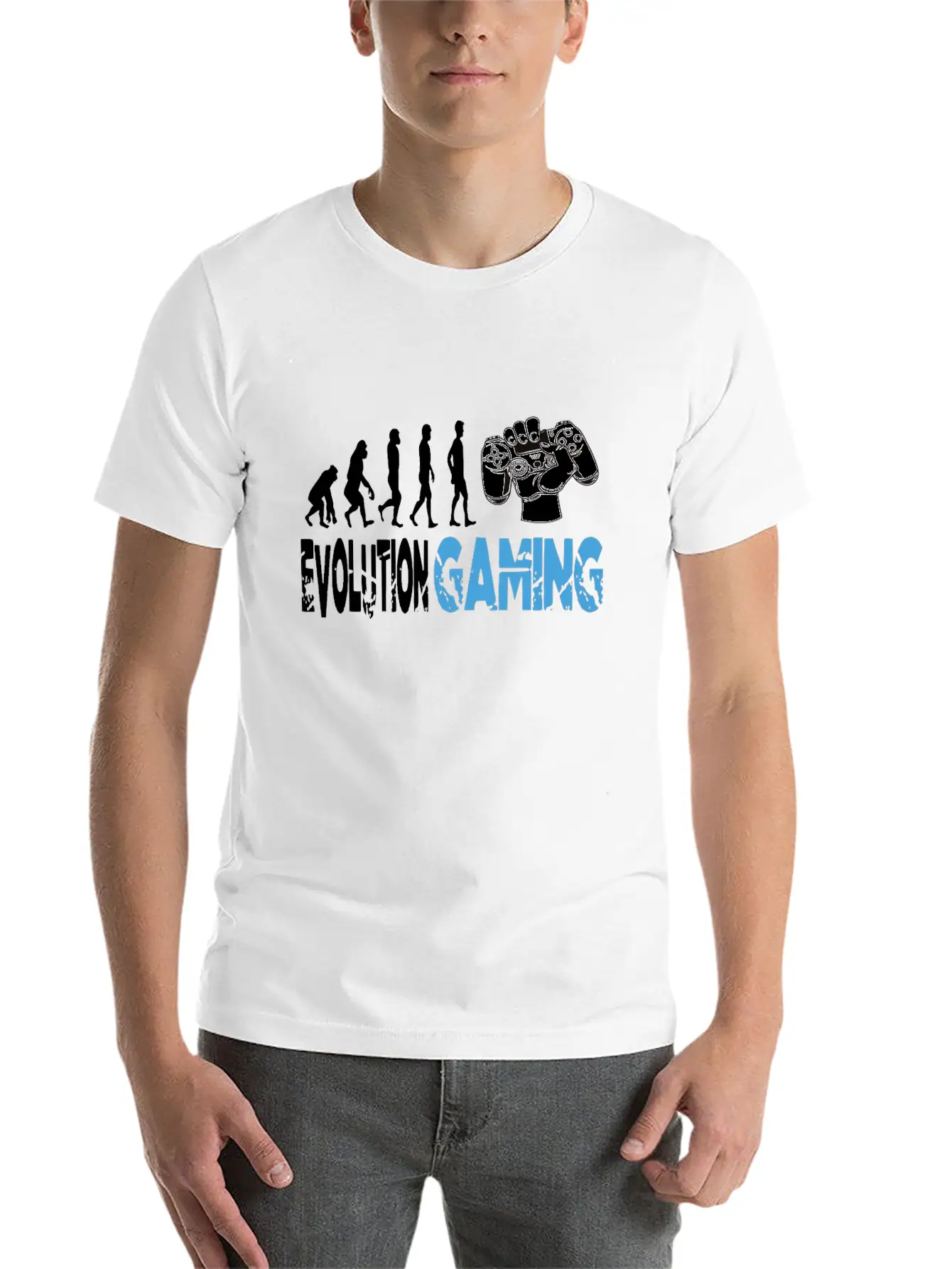 Evolution Gaming Stylish Everyday T-Shirt – Unisex Basic Cotton Tee