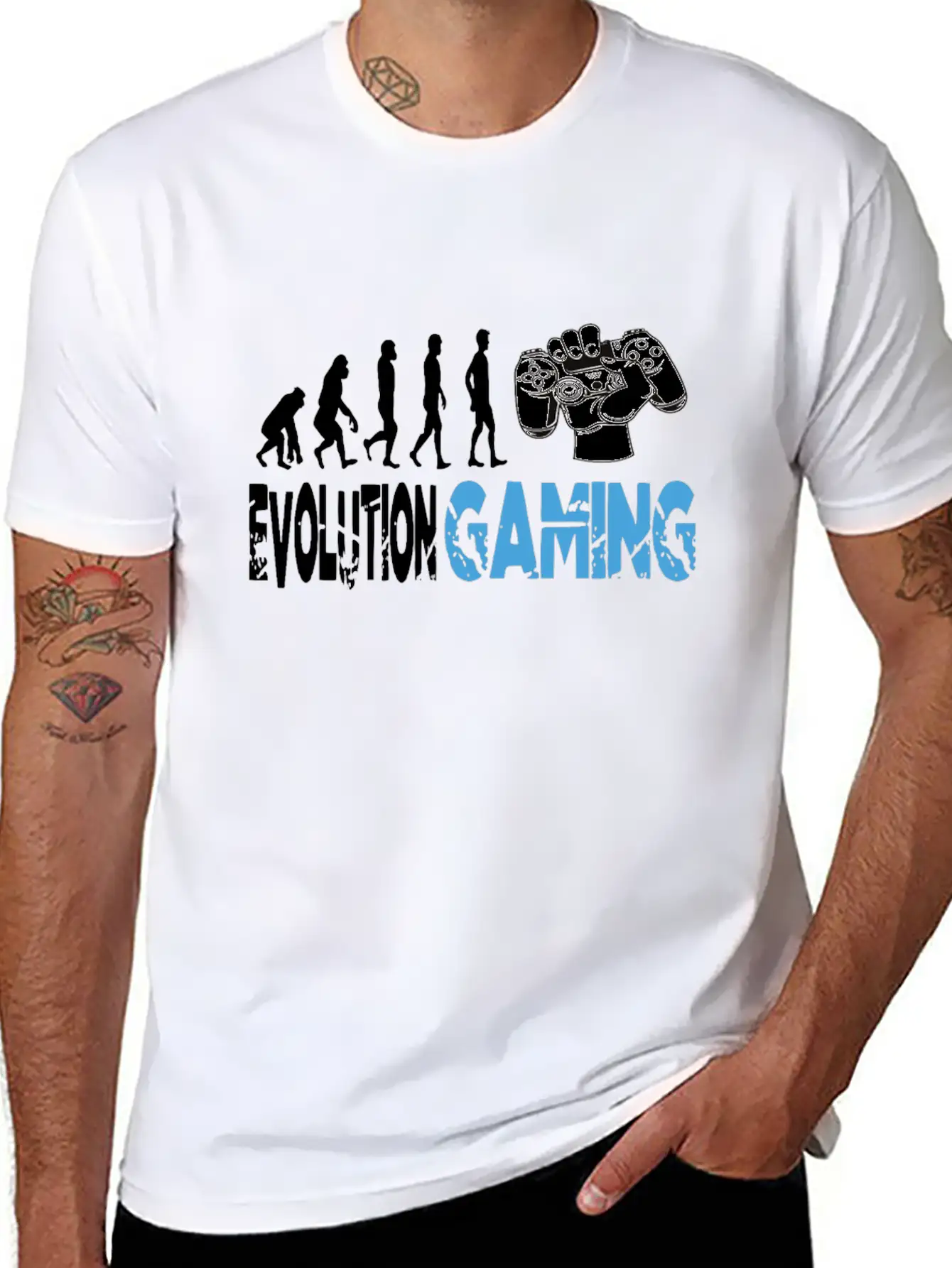 Evolution Gaming Stylish Everyday T-Shirt – Unisex Basic Cotton Tee