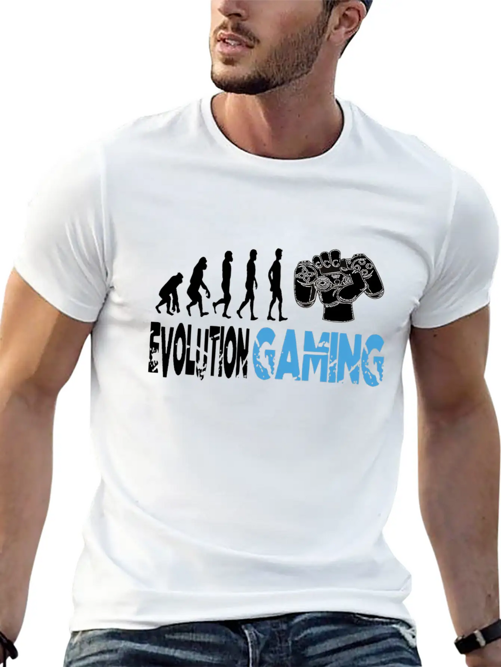Evolution Gaming Stylish Everyday T-Shirt – Unisex Basic Cotton Tee