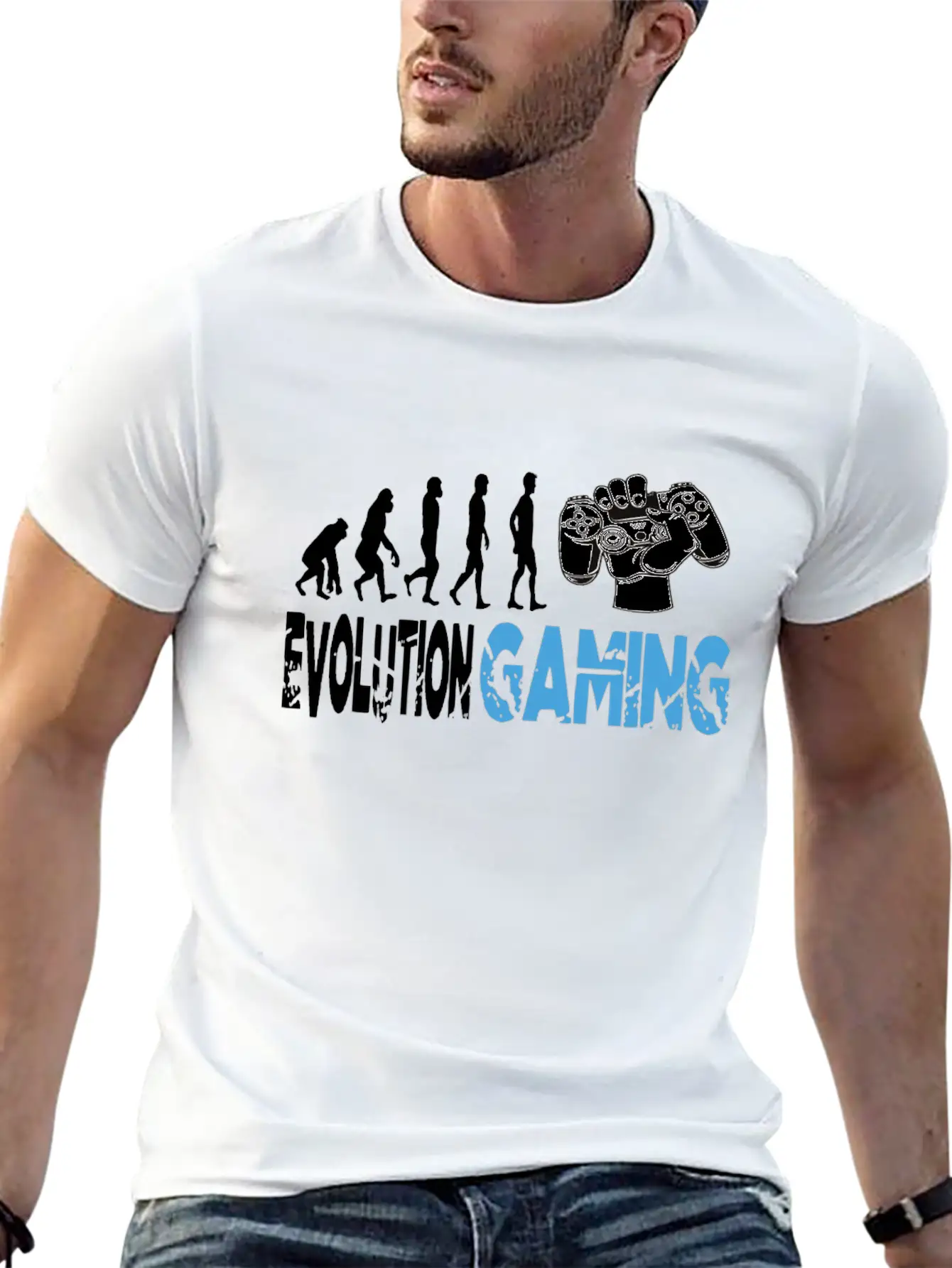 Evolution Gaming Stylish Everyday T-Shirt – Unisex Basic Cotton Tee