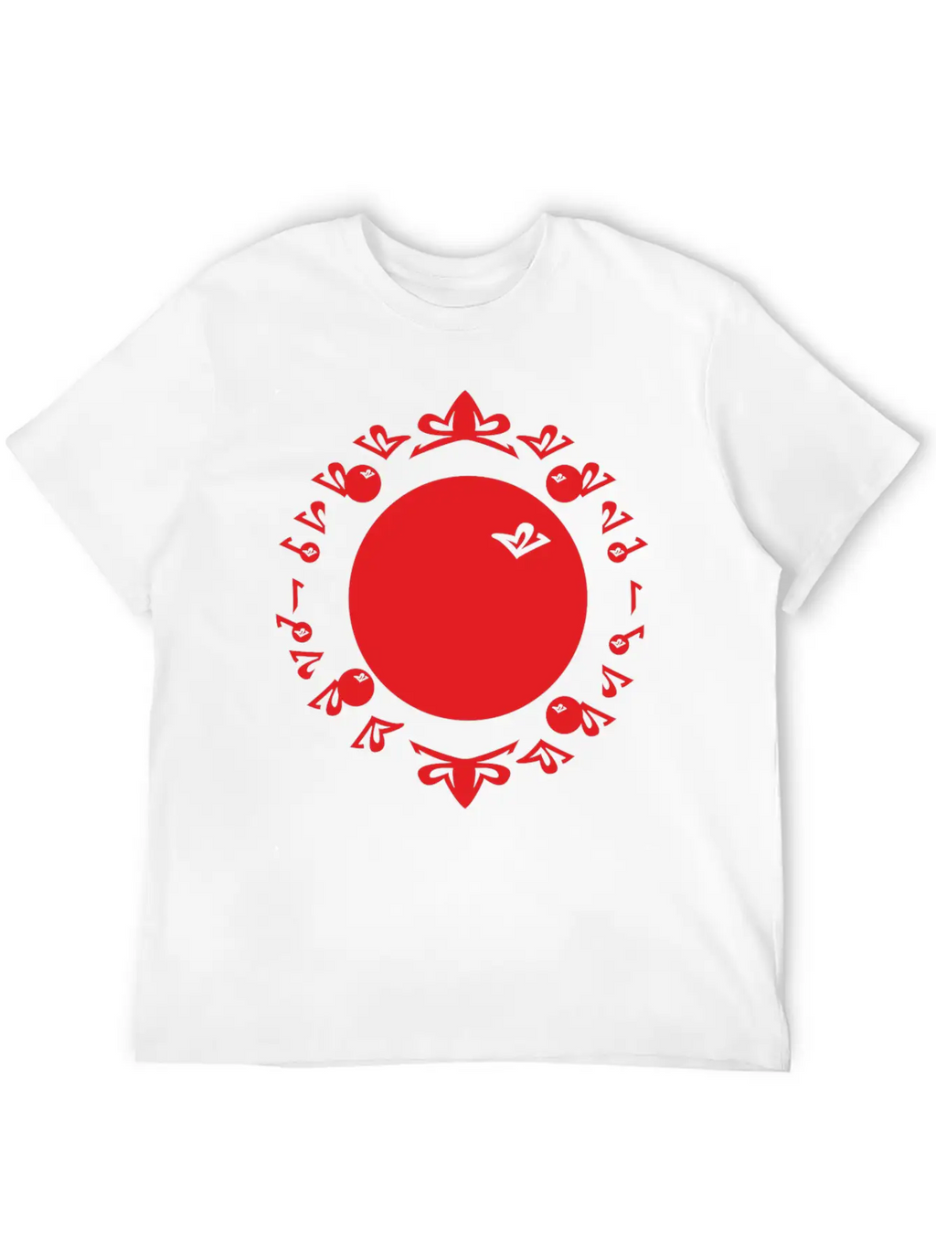 Evolution Numbers Red Timeless Short Sleeve Tee – Comfy And Minimalist Design