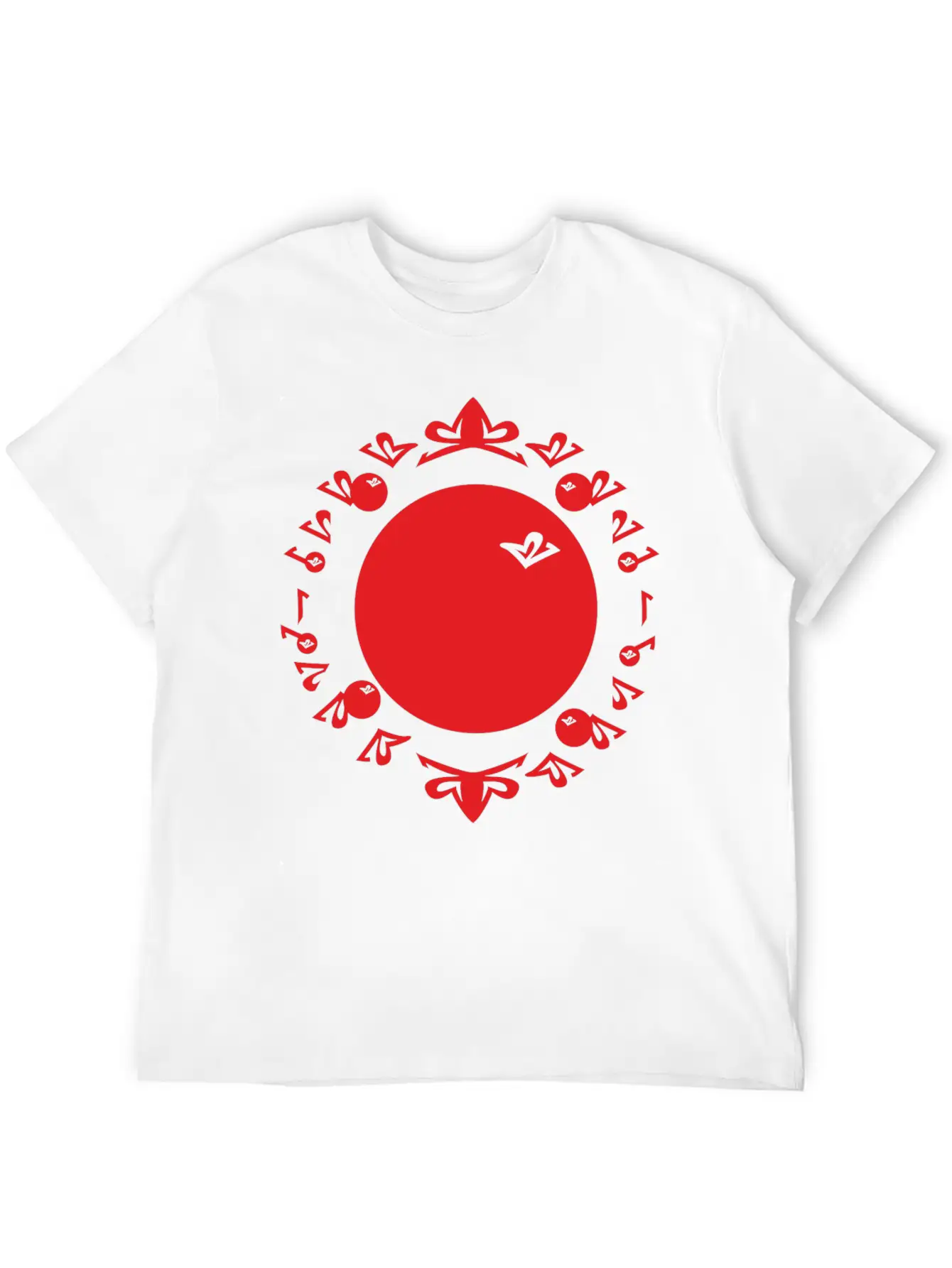 Evolution Numbers Red Timeless Short Sleeve Tee – Comfy And Minimalist Design