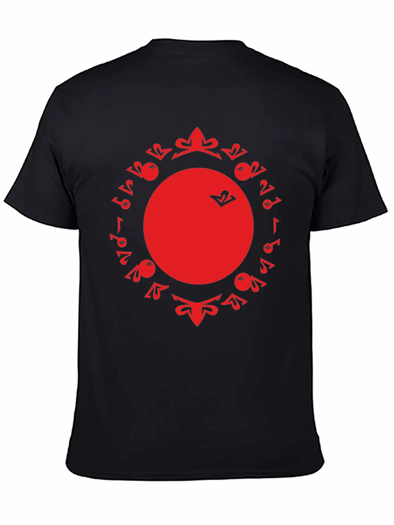 Evolution Numbers Red Timeless Short Sleeve Tee – Comfy And Minimalist Design