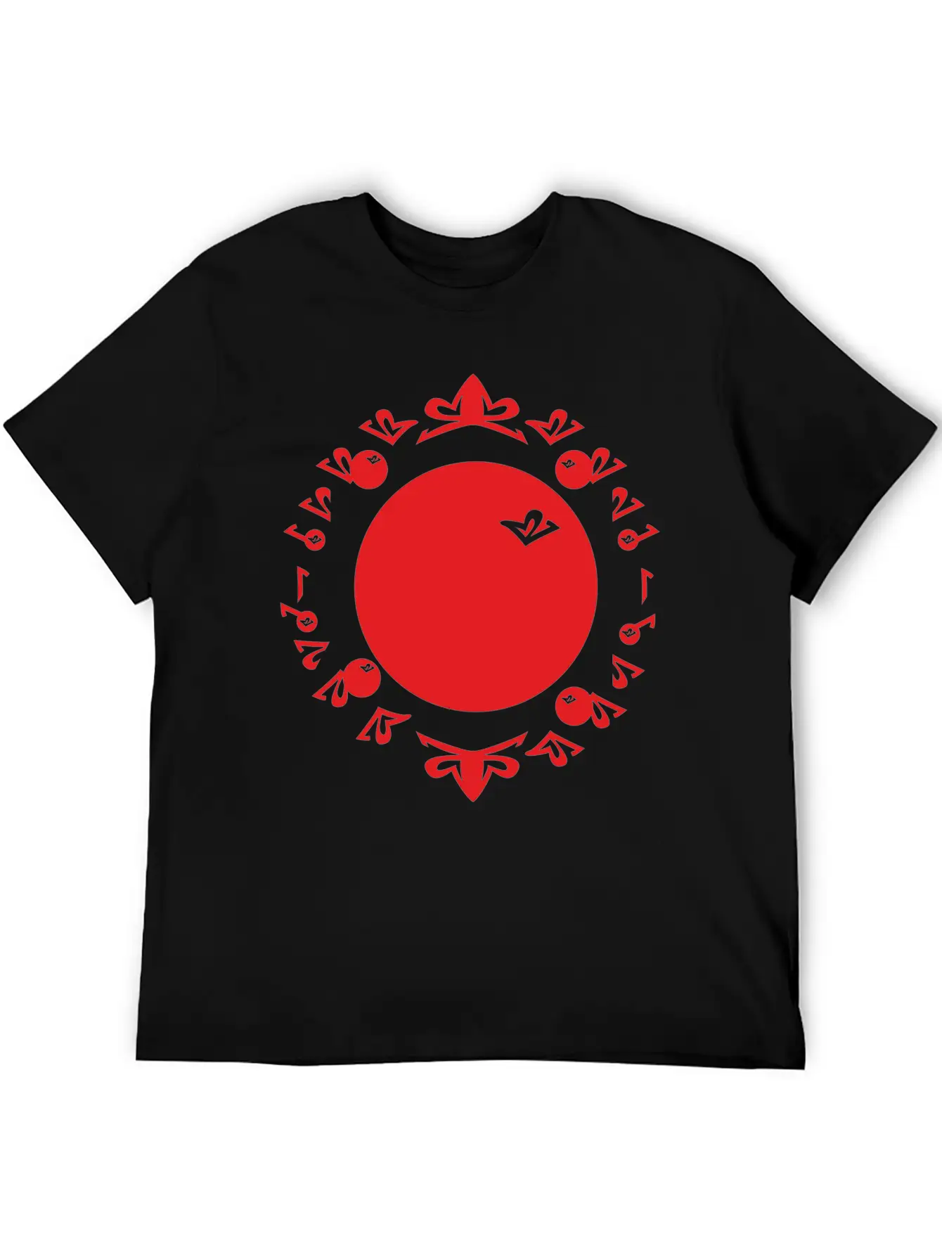 Evolution Numbers Red Timeless Short Sleeve Tee – Comfy And Minimalist Design