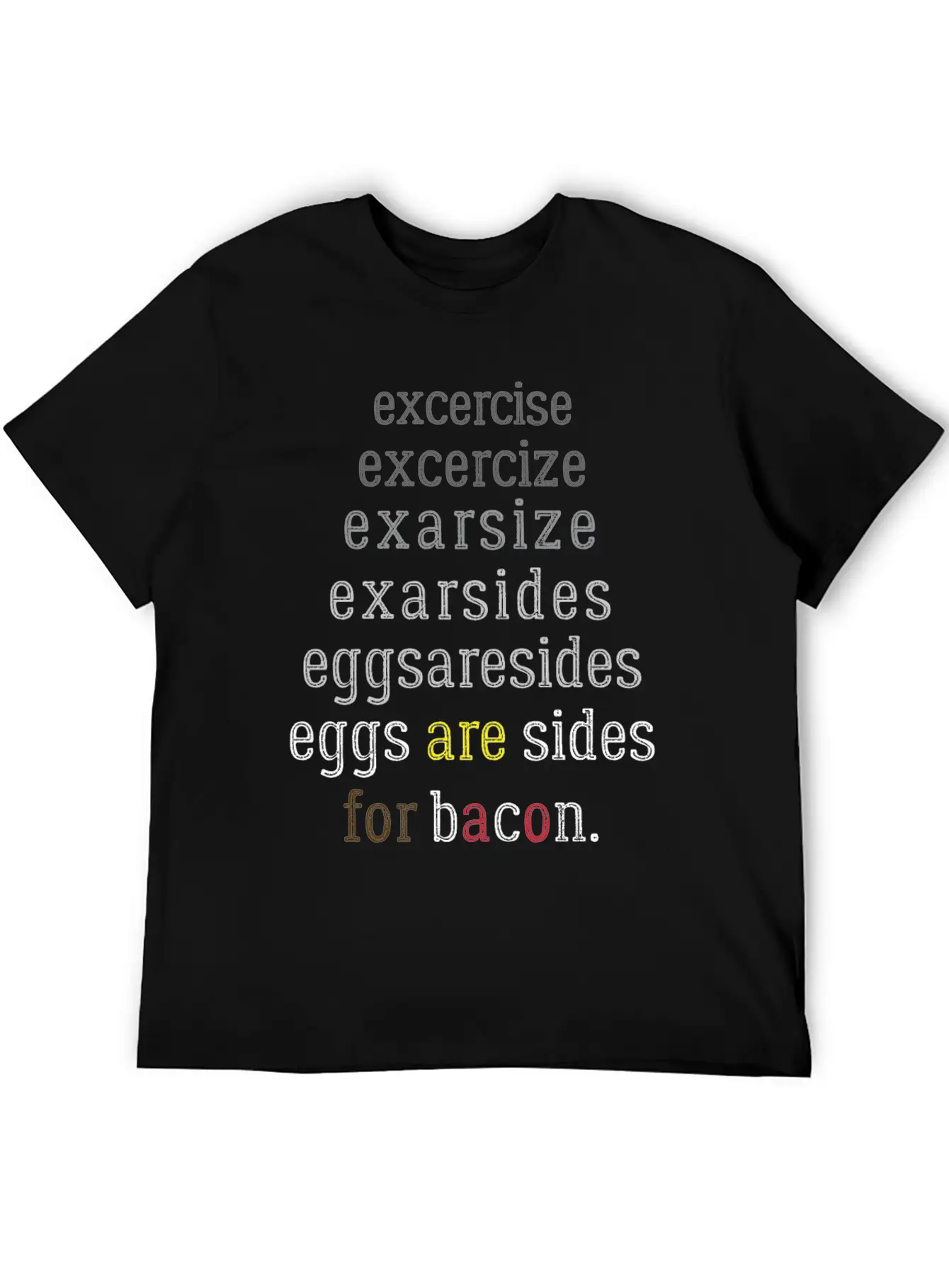 Exercise Eggs Are Sides Classic Cotton Tee – Unisex Comfort For Any Season
