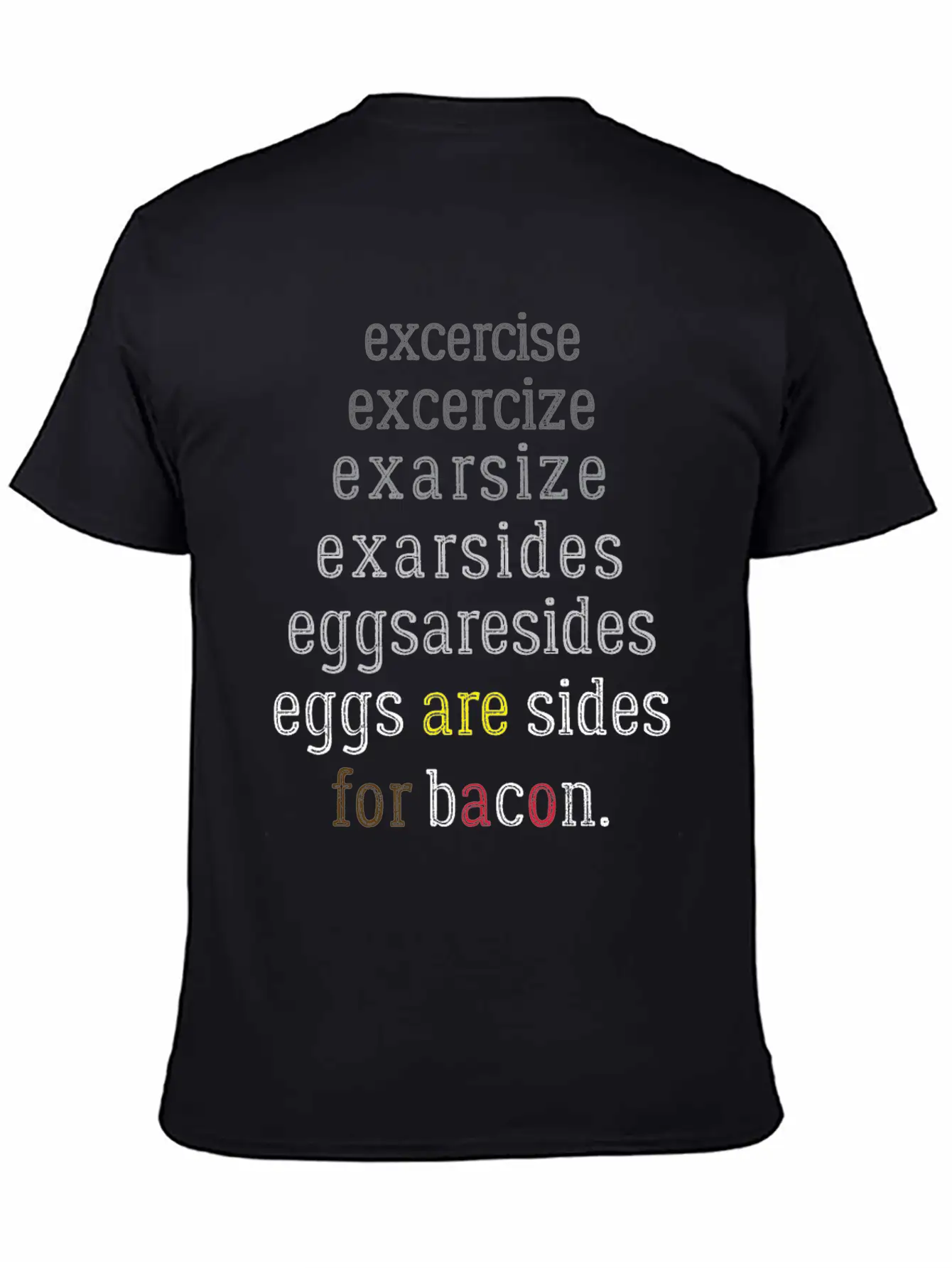 Exercise Eggs Are Sides Classic Cotton Tee – Unisex Comfort For Any Season