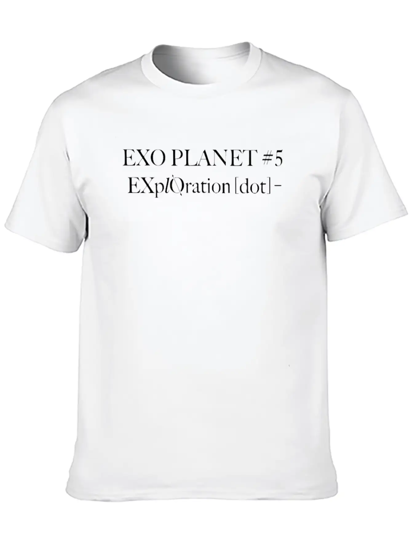 Exo Planet EXploration Basic Graphic T-Shirt – Daily Comfort In Soft Cotton