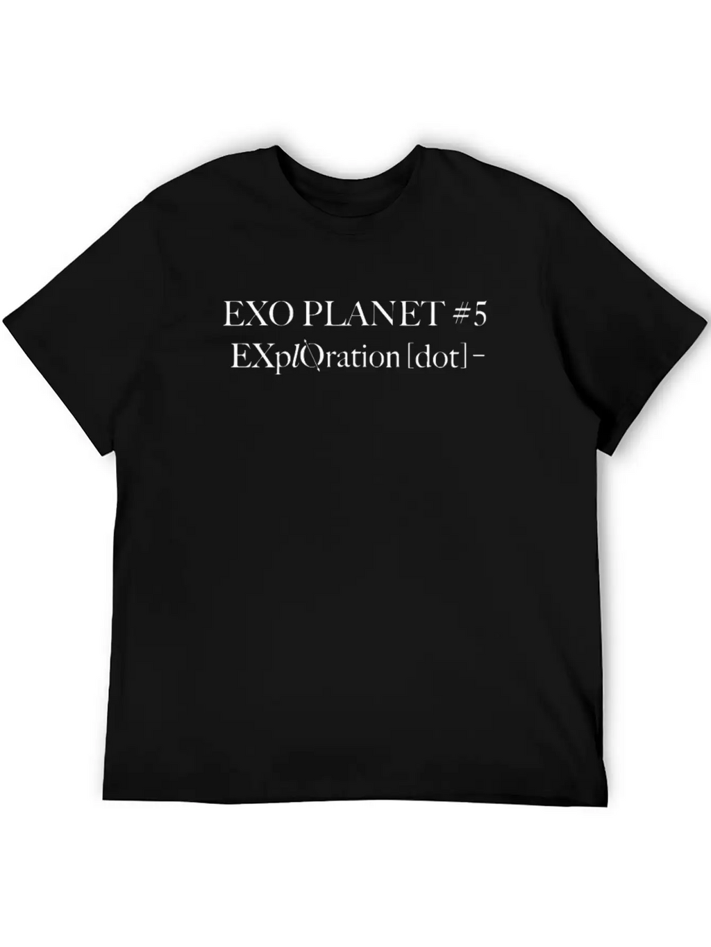 Exo Planet EXploration Basic Graphic T-Shirt – Daily Comfort In Soft Cotton