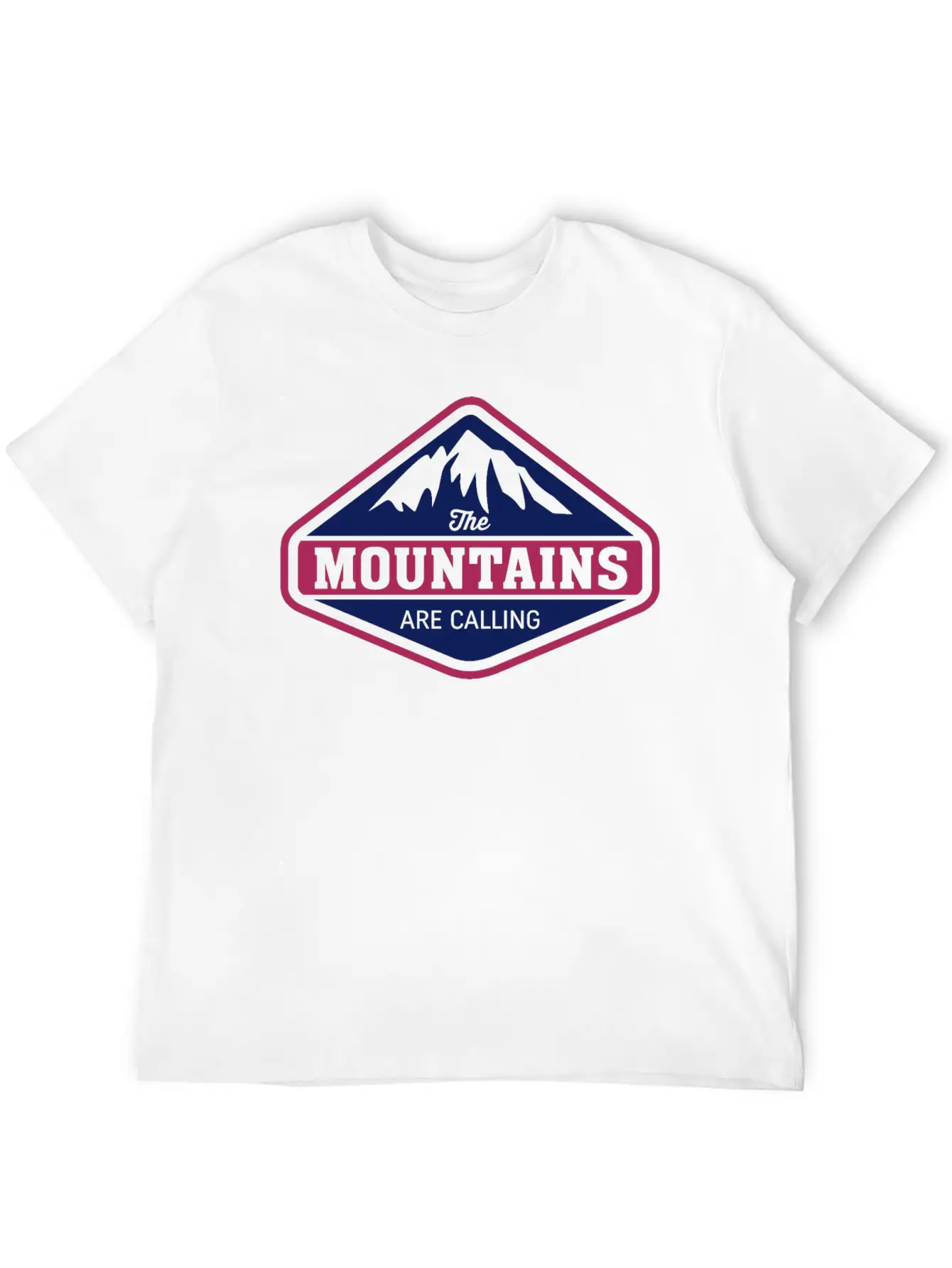 EXPLORE, THE MOUNTAINS ARE CALLING Essential Cotton Tee For Daily Outfits – Unisex Style