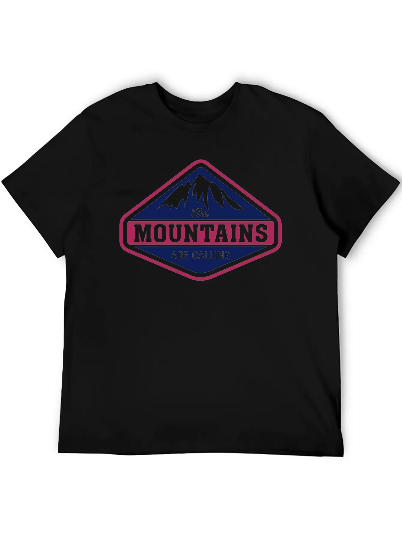 EXPLORE, THE MOUNTAINS ARE CALLING Essential Cotton Tee For Daily Outfits – Unisex Style