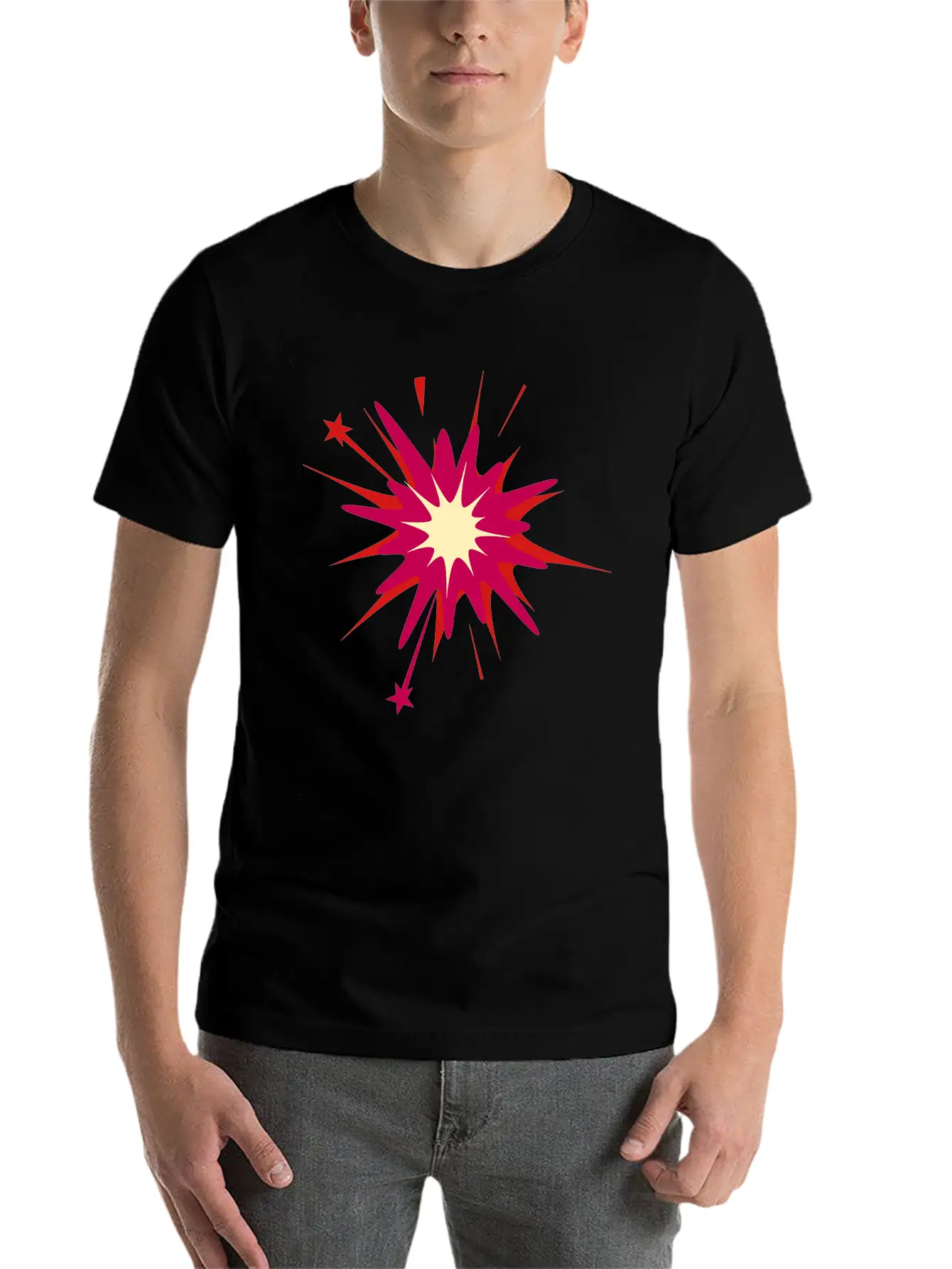 Explosion Breathable Soft Cotton T-Shirt – Timeless Casual Look