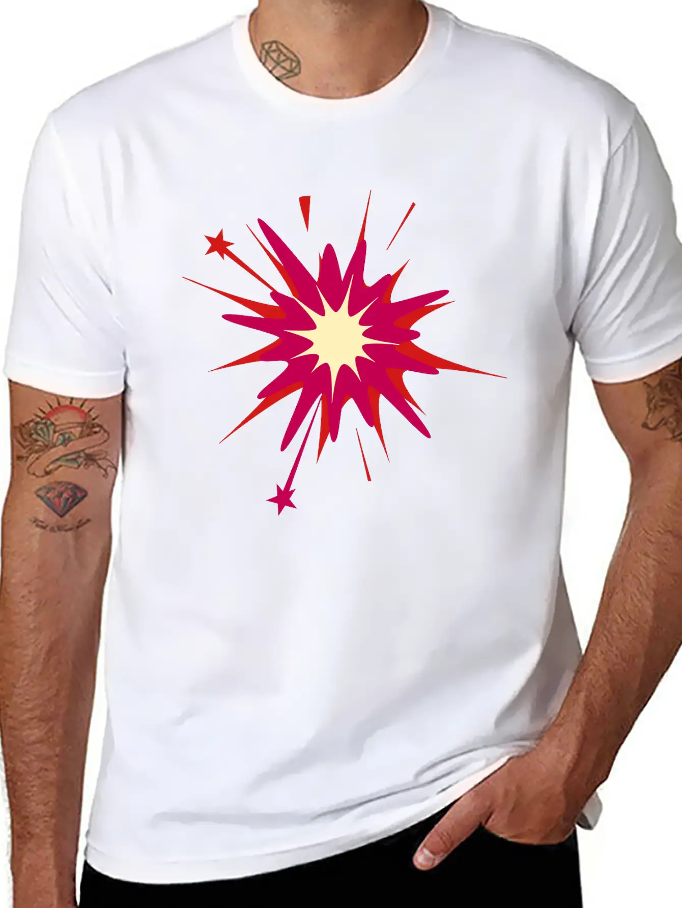 Explosion Breathable Soft Cotton T-Shirt – Timeless Casual Look