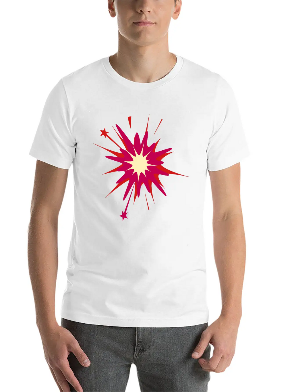 Explosion Breathable Soft Cotton T-Shirt – Timeless Casual Look