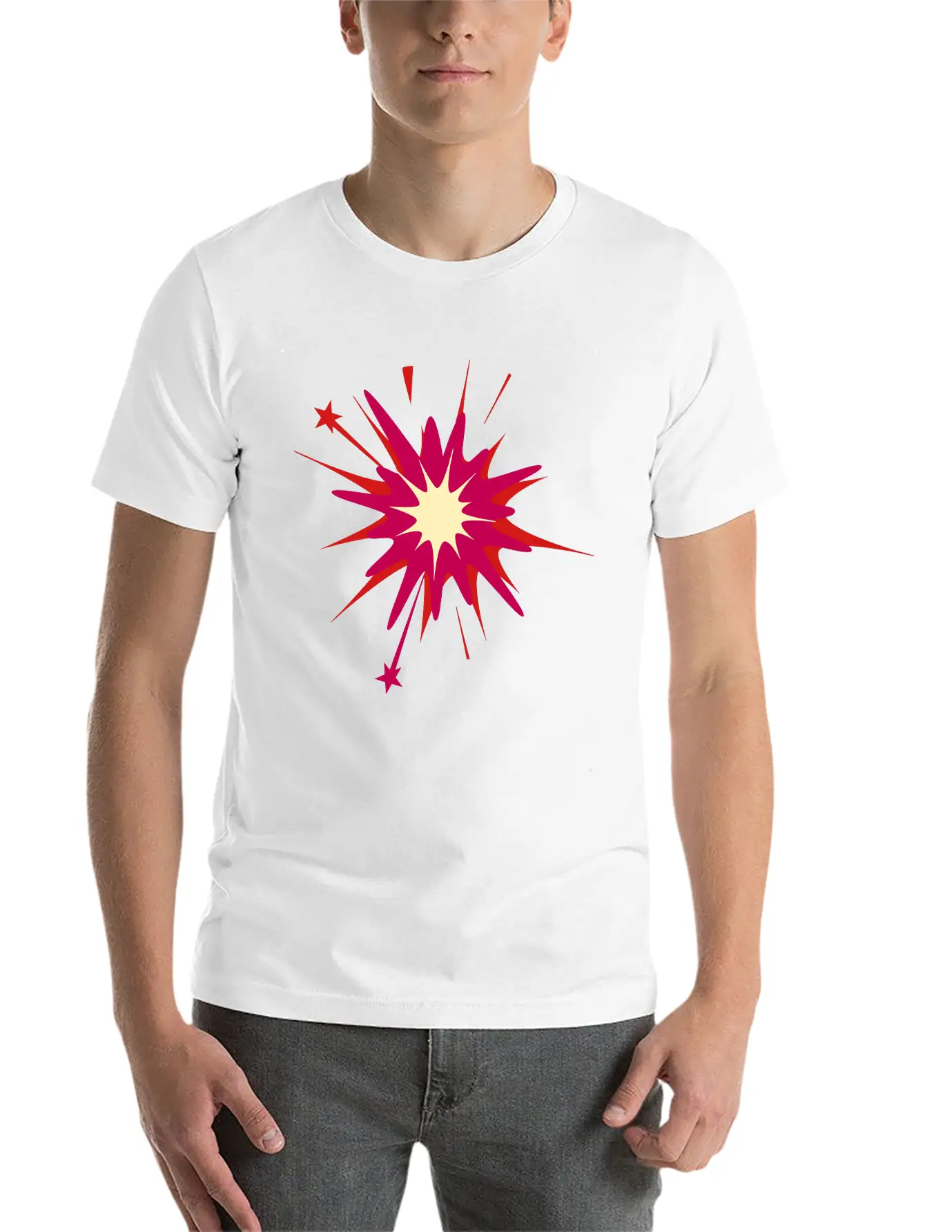 Explosion Breathable Soft Cotton T-Shirt – Timeless Casual Look