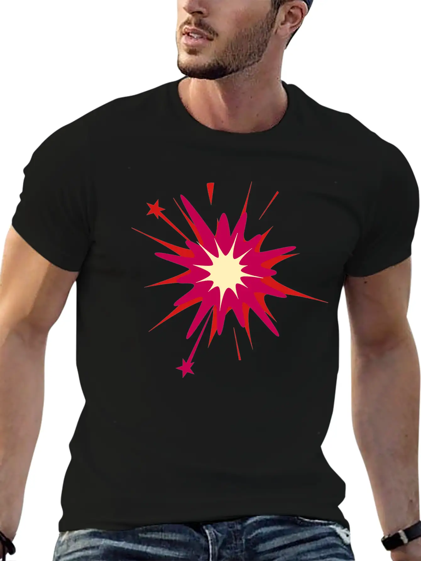 Explosion Breathable Soft Cotton T-Shirt – Timeless Casual Look