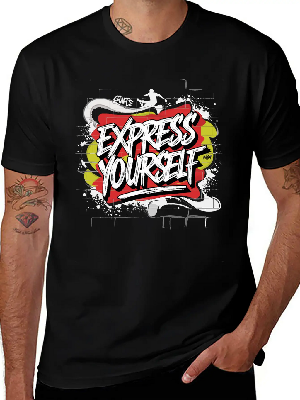 Express Yourself Completed Stylish Everyday T-Shirt – Unisex Basic Cotton Tee