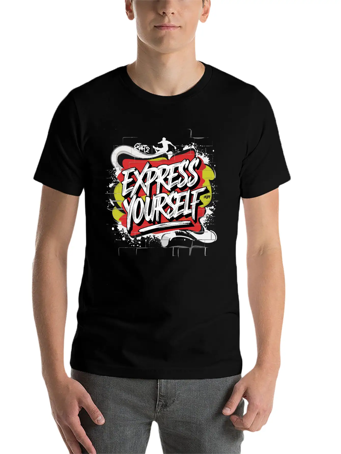 Express Yourself Completed Stylish Everyday T-Shirt – Unisex Basic Cotton Tee
