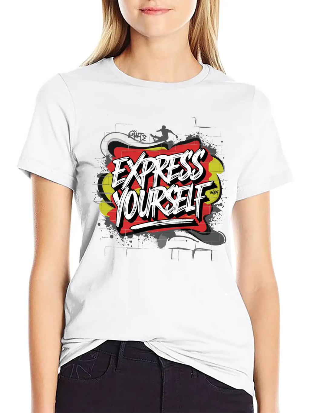 Express Yourself Completed Stylish Everyday T-Shirt – Unisex Basic Cotton Tee