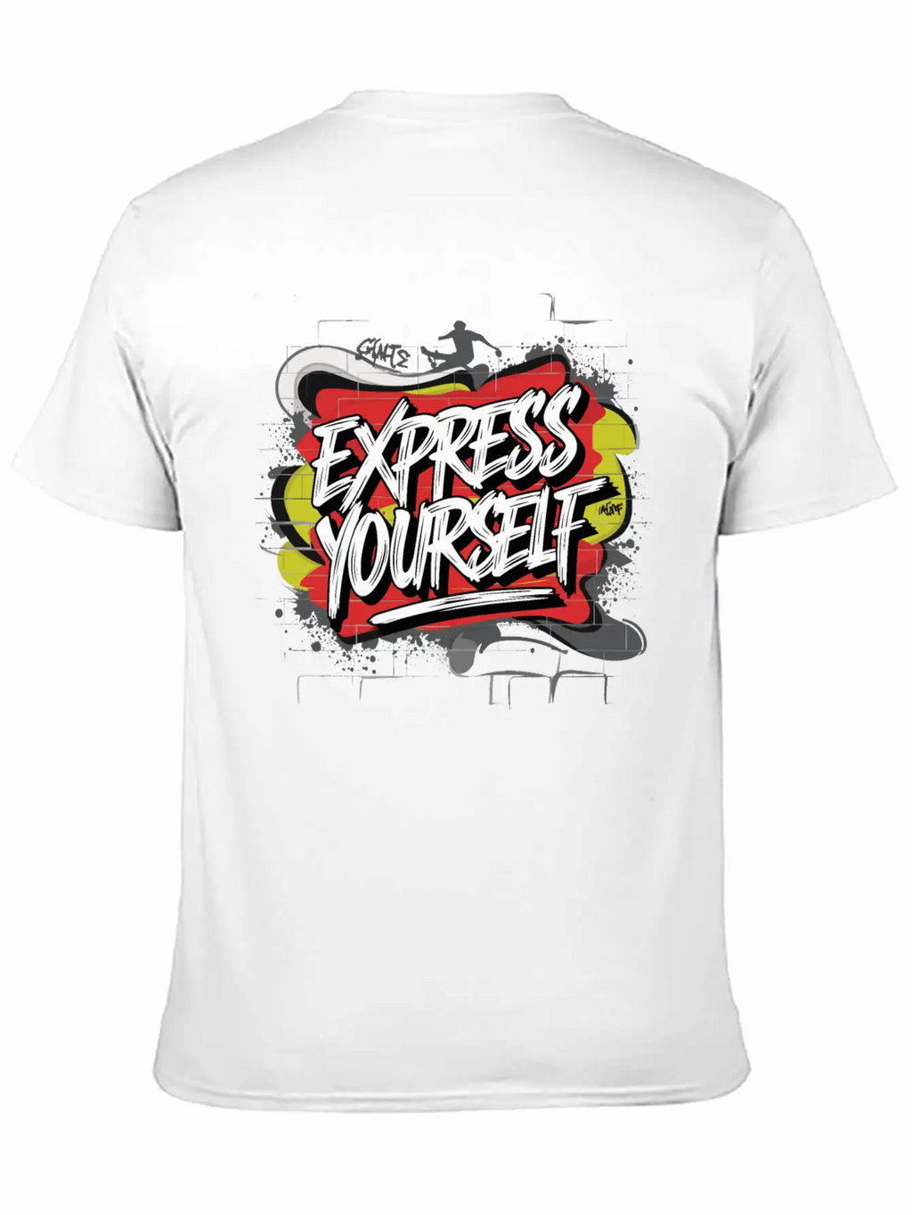 Express Yourself Completed Stylish Everyday T-Shirt – Unisex Basic Cotton Tee