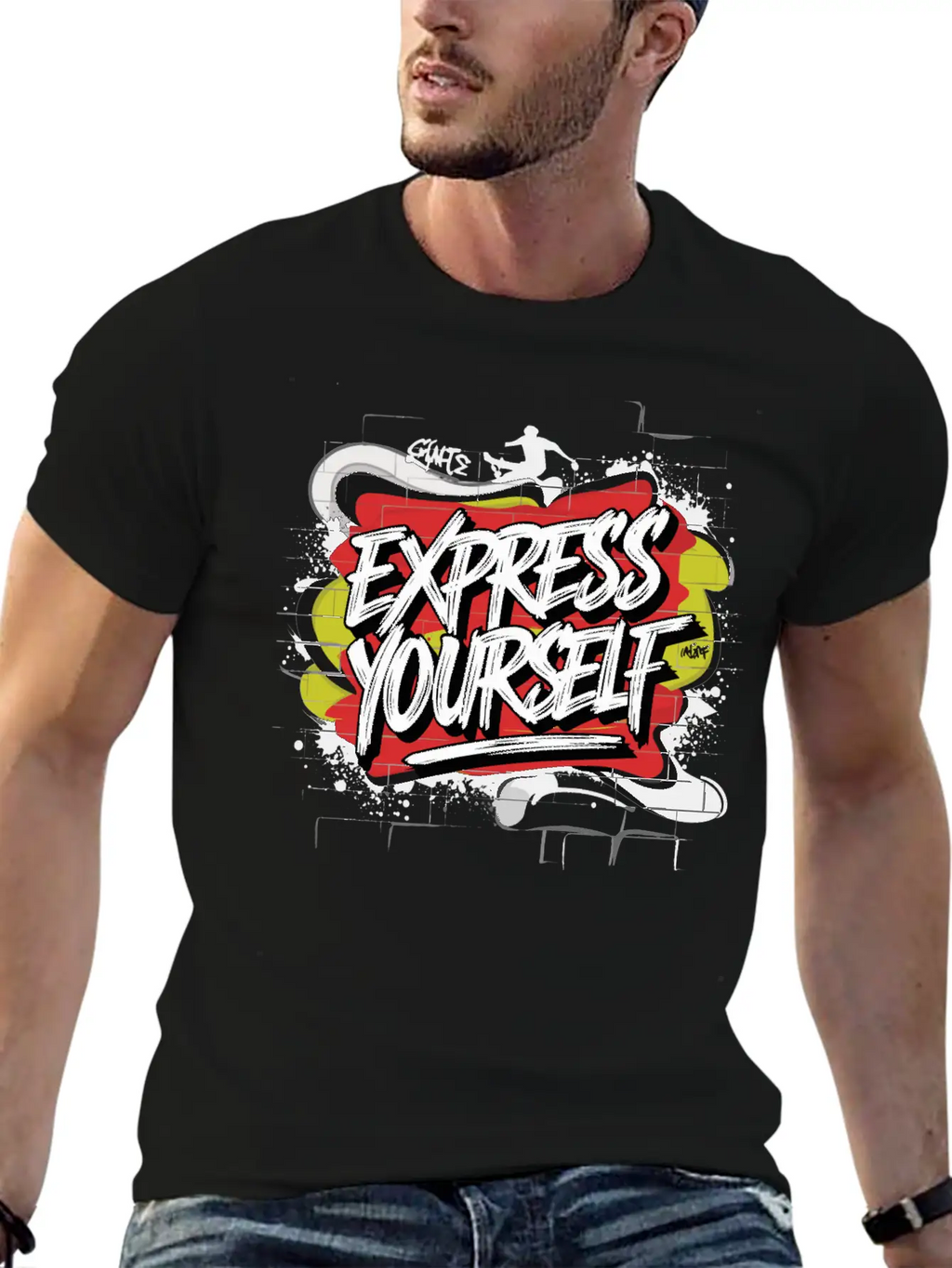 Express Yourself Completed Stylish Everyday T-Shirt – Unisex Basic Cotton Tee