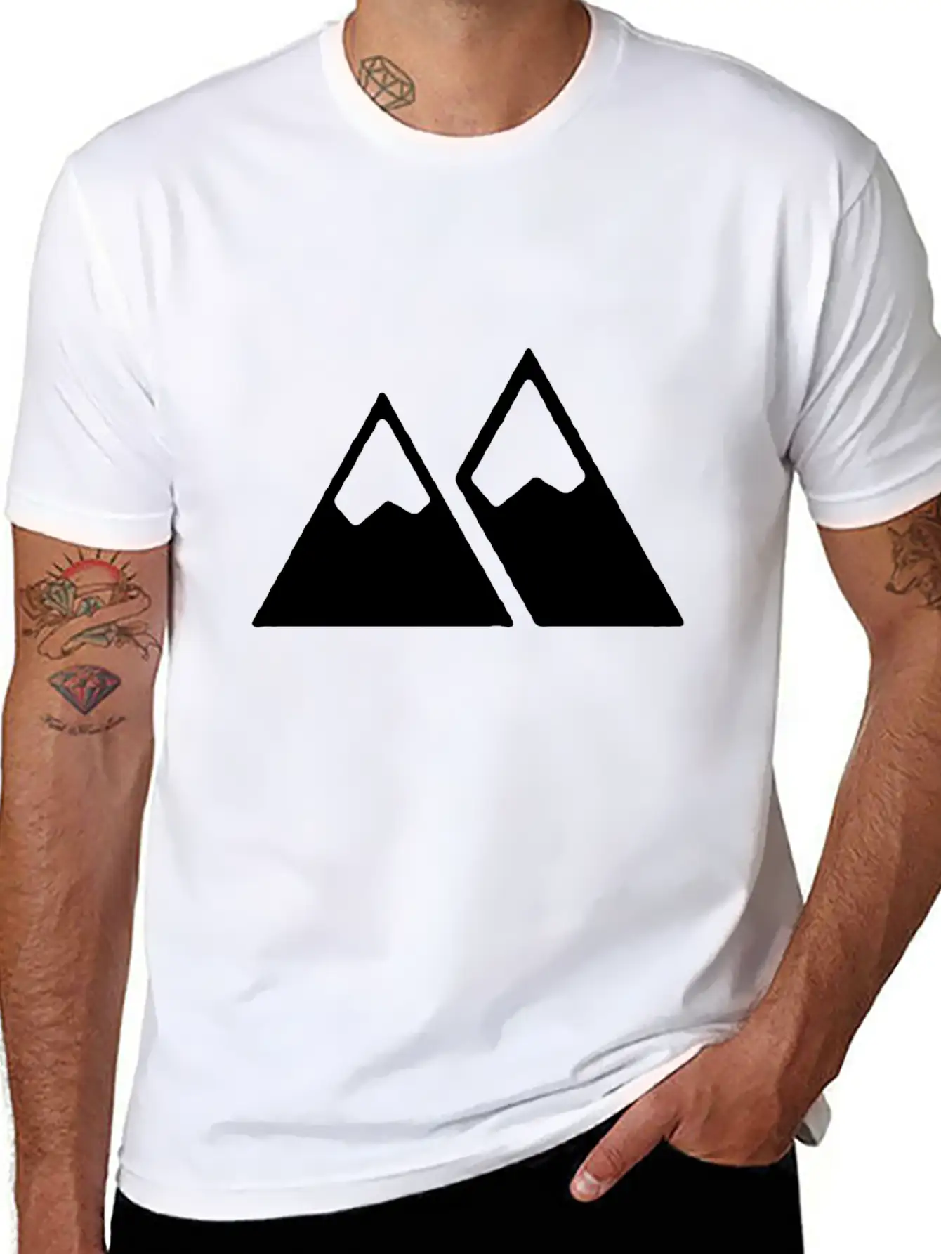 Expression Attitude Adventurous Basic Graphic T-Shirt – Daily Comfort In Soft Cotton