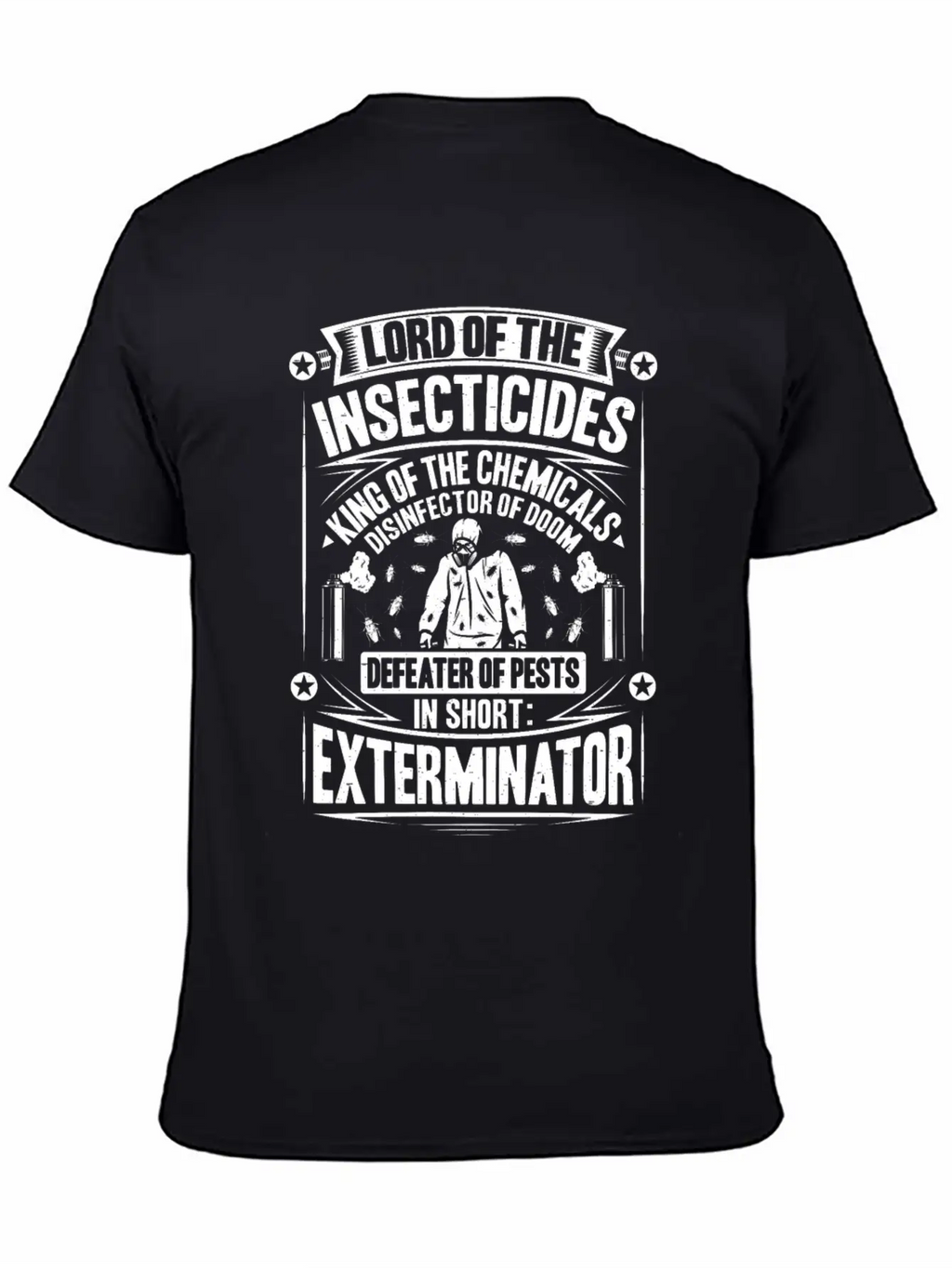 Exterminator Pest Control Pest Controller Basic Graphic T-Shirt – Daily Comfort In Soft Cotton