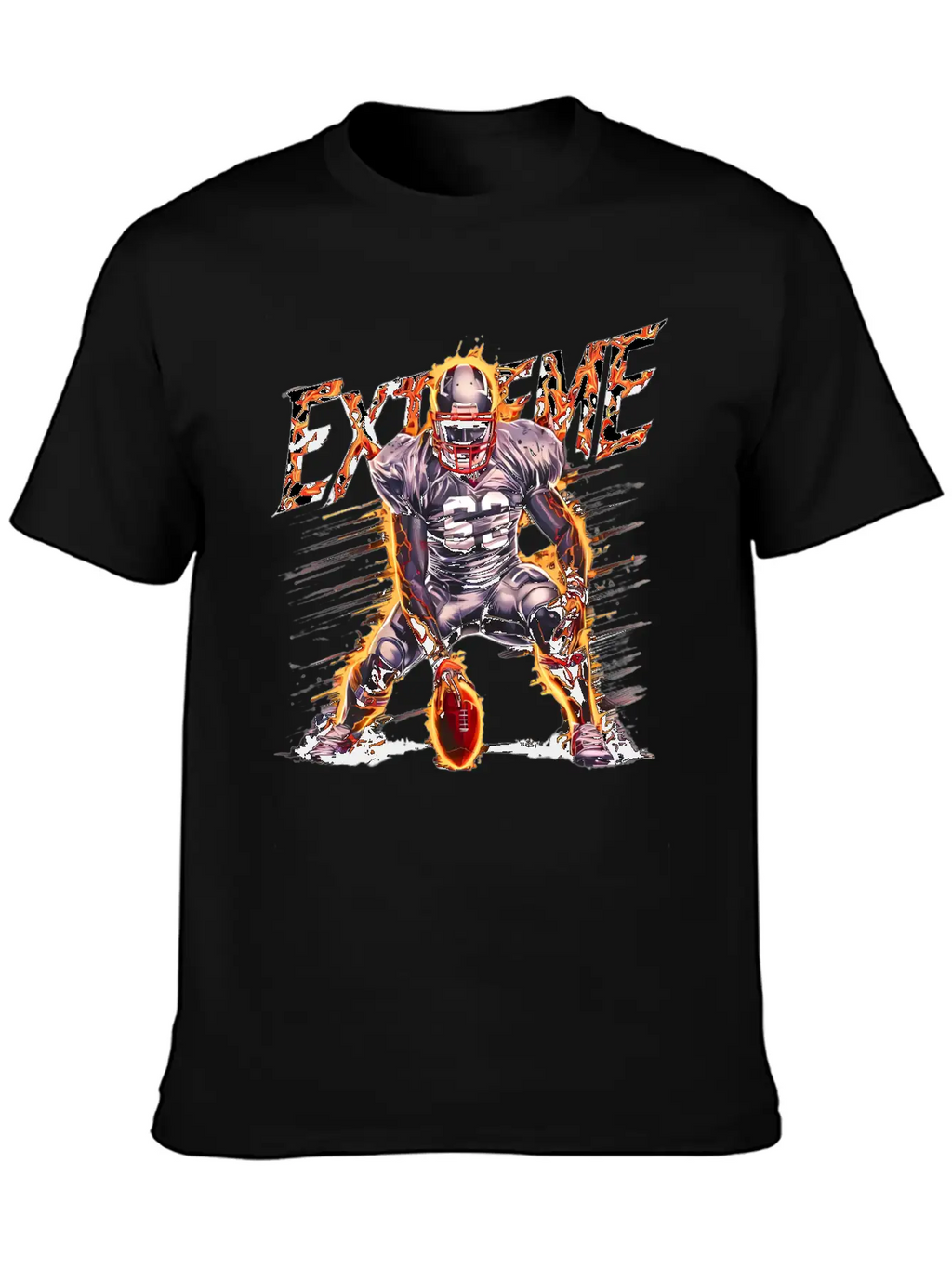 EXTREME 4 Basic Graphic T-Shirt – Daily Comfort In Soft Cotton