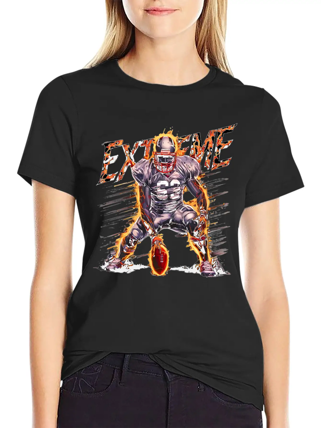EXTREME 4 Basic Graphic T-Shirt – Daily Comfort In Soft Cotton