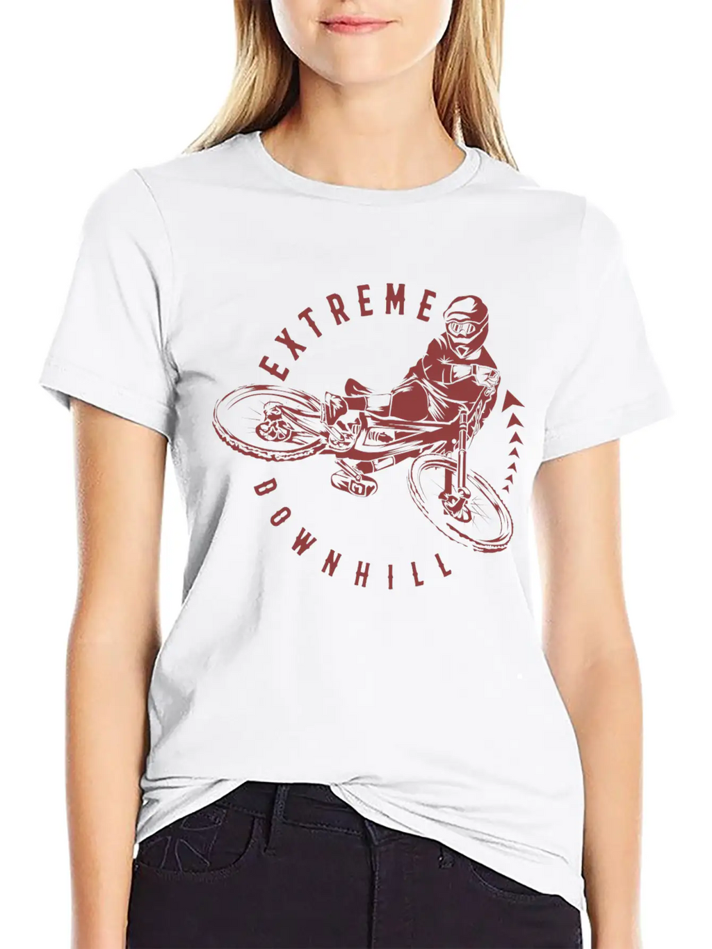 Extreme Downhill Classic Cotton Tee – Unisex Comfort For Any Season