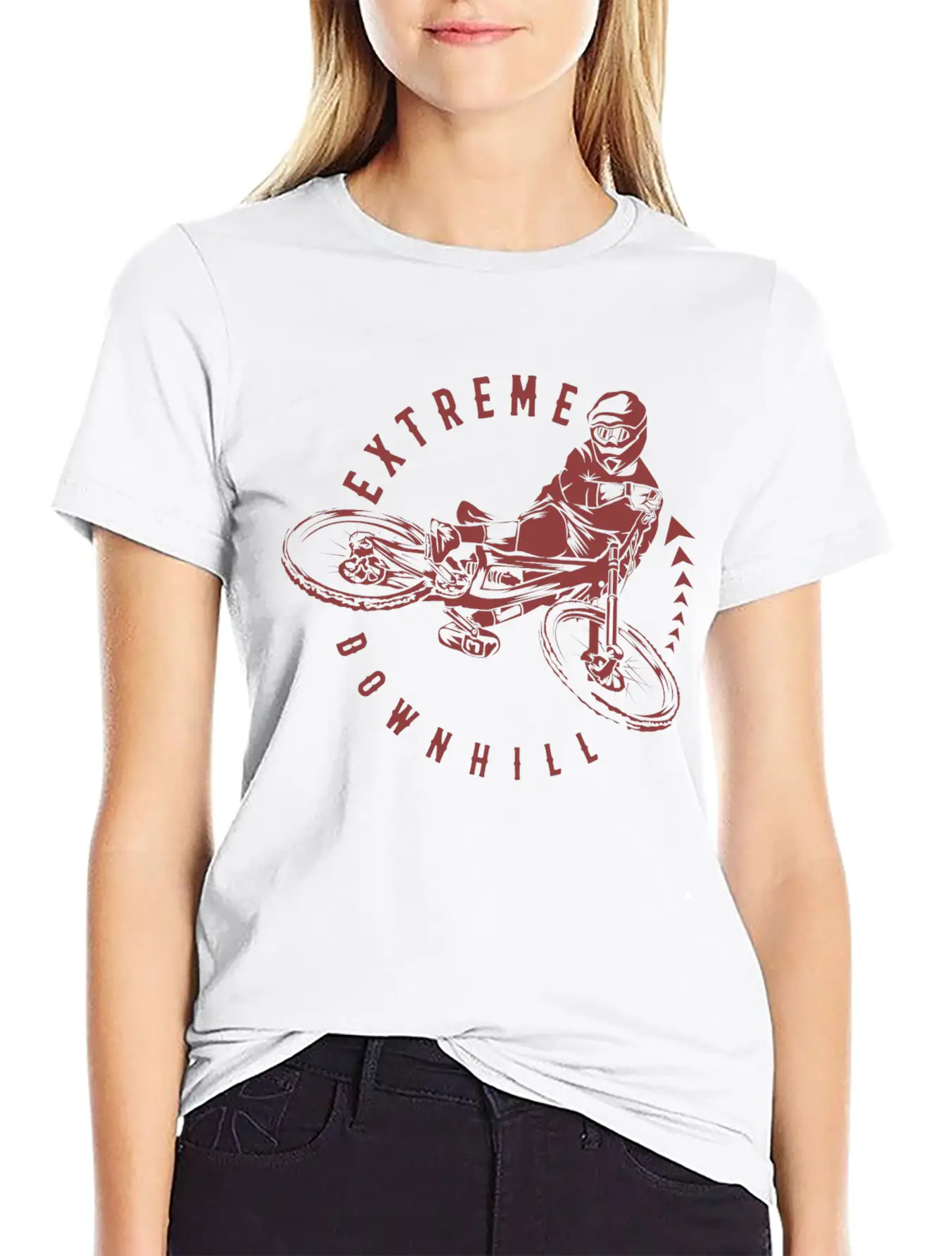 Extreme Downhill Classic Cotton Tee – Unisex Comfort For Any Season