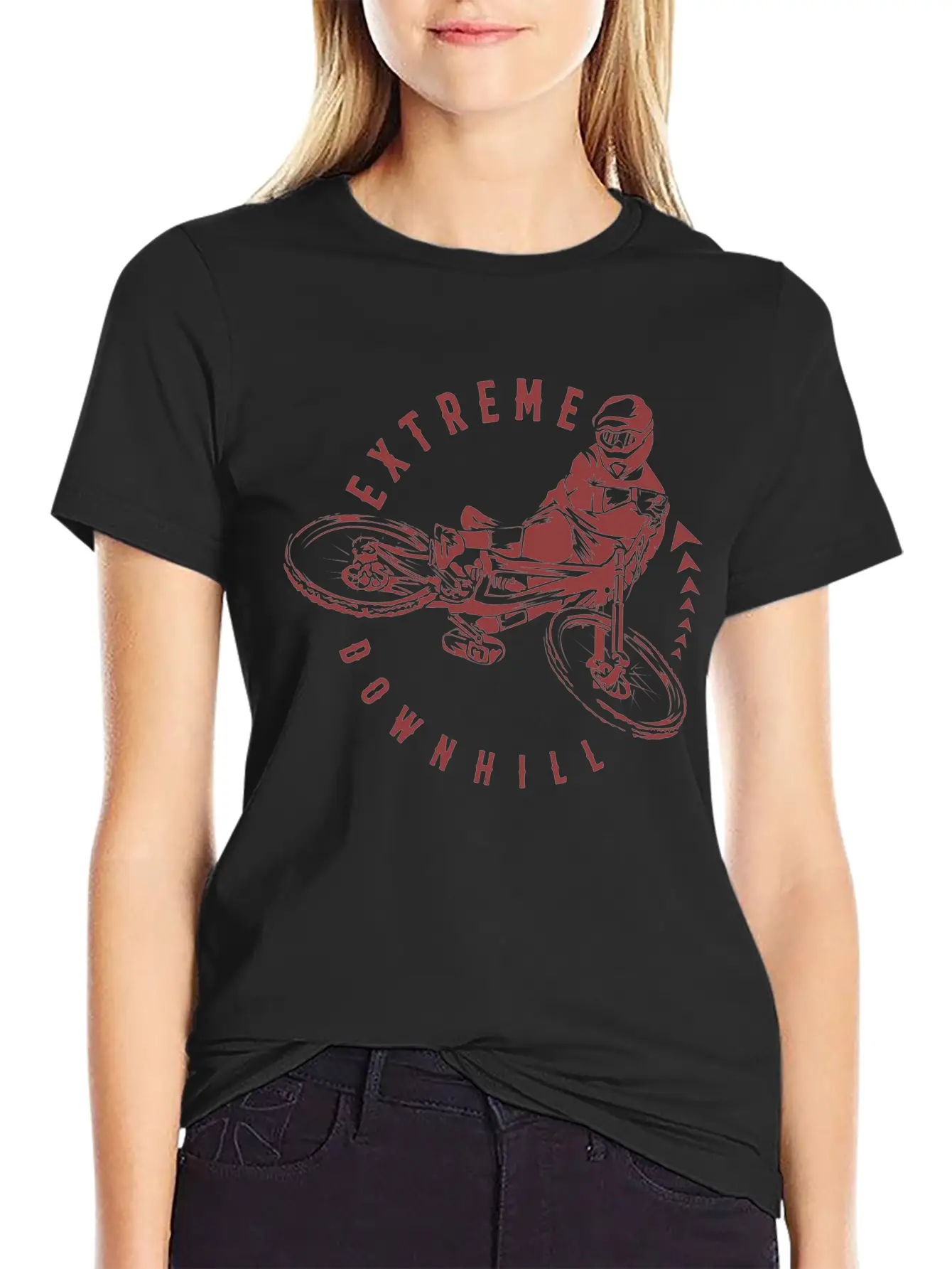 Extreme Downhill Classic Cotton Tee – Unisex Comfort For Any Season