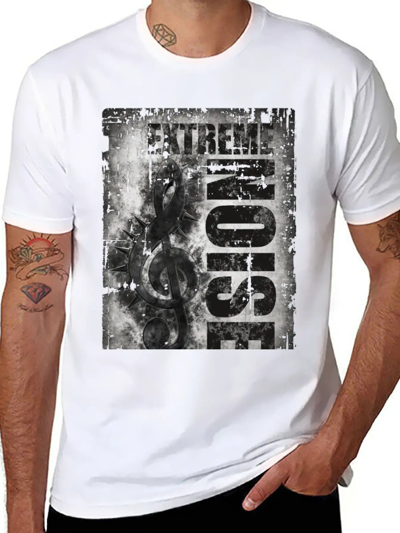 Extreme Noise Breathable Soft Cotton T-Shirt – Timeless Casual Look