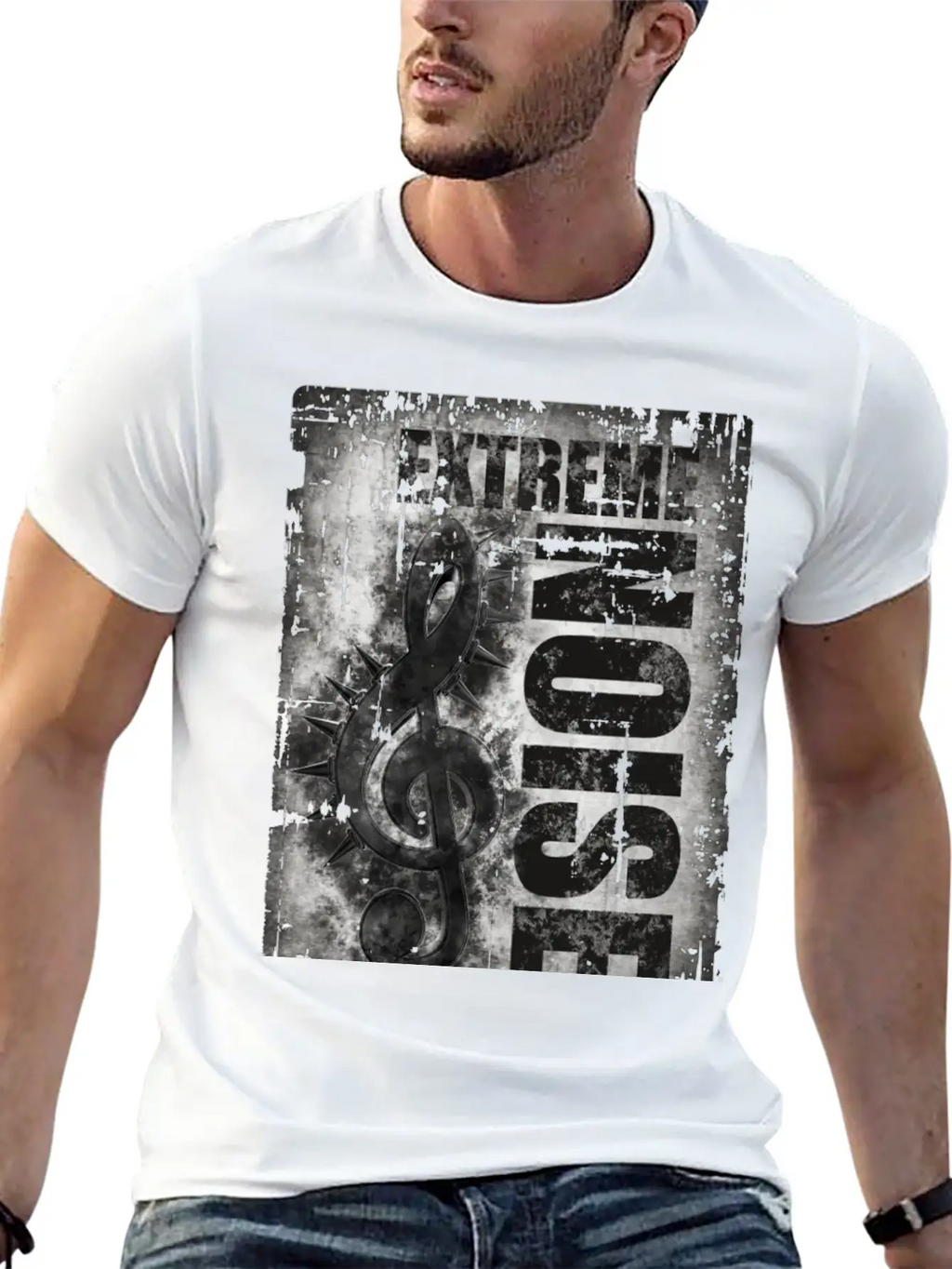 Extreme Noise Breathable Soft Cotton T-Shirt – Timeless Casual Look