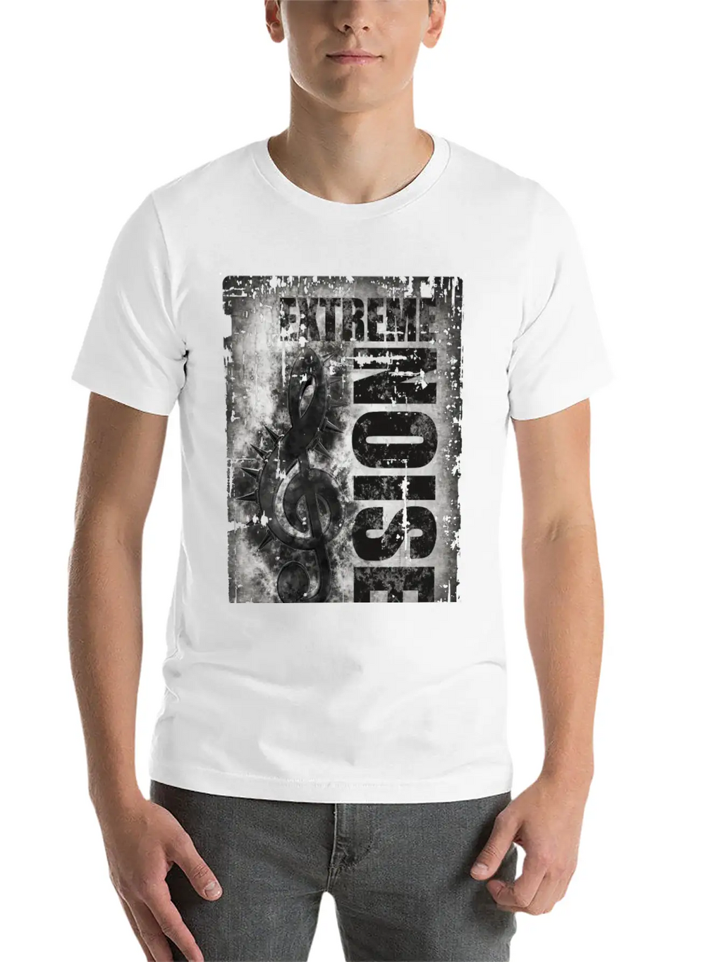 Extreme Noise Breathable Soft Cotton T-Shirt – Timeless Casual Look