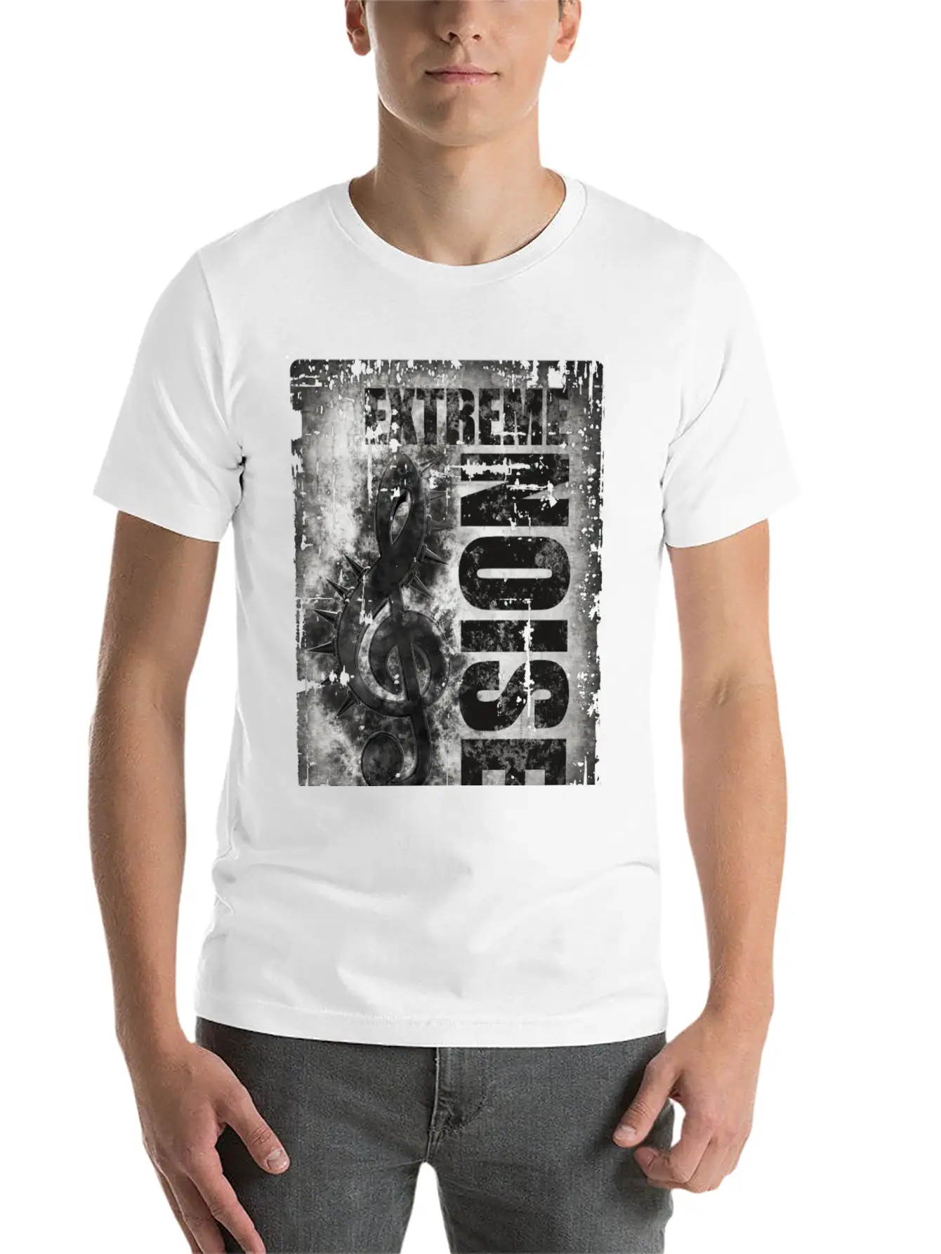 Extreme Noise Breathable Soft Cotton T-Shirt – Timeless Casual Look