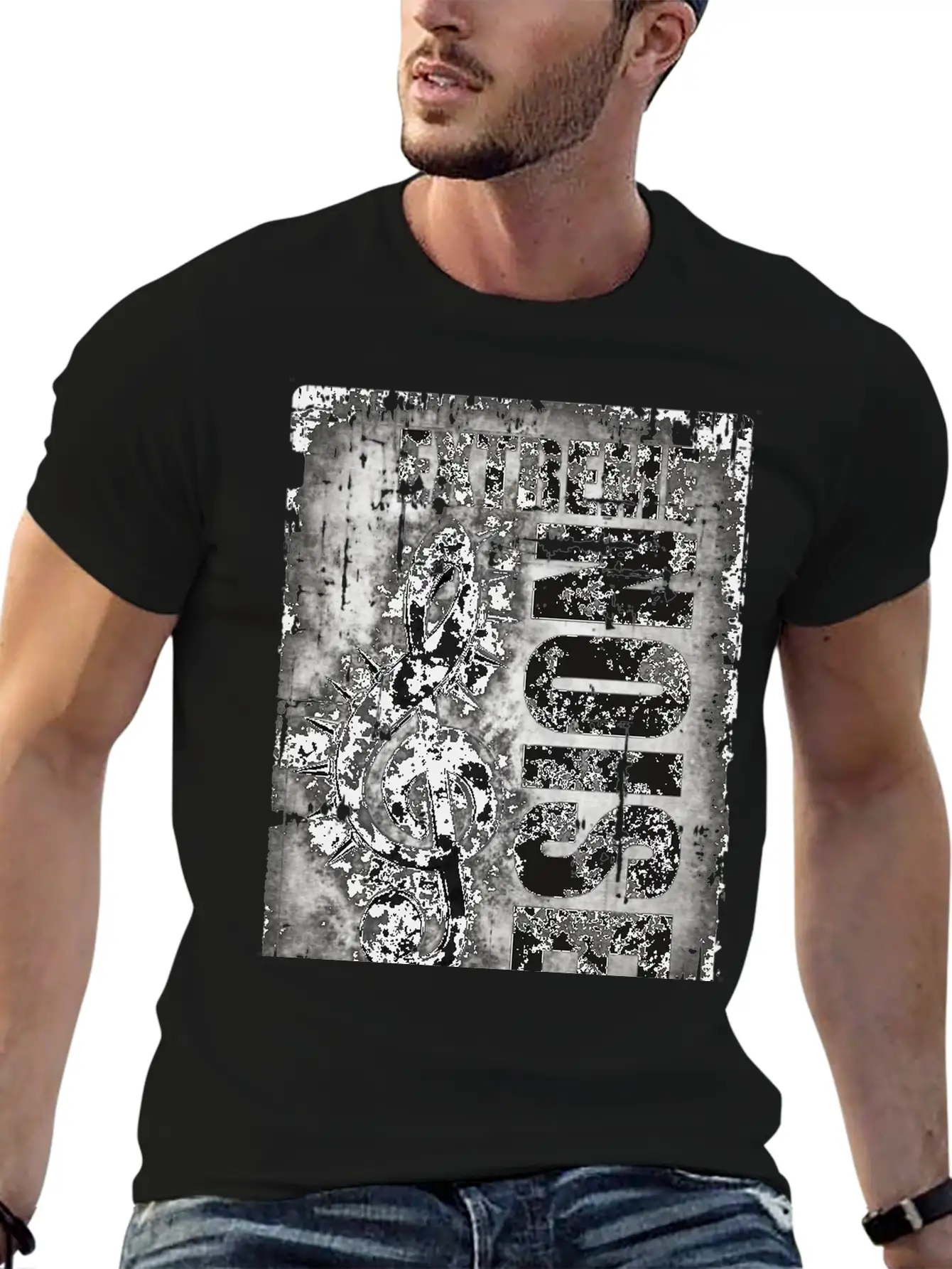 Extreme Noise Breathable Soft Cotton T-Shirt – Timeless Casual Look