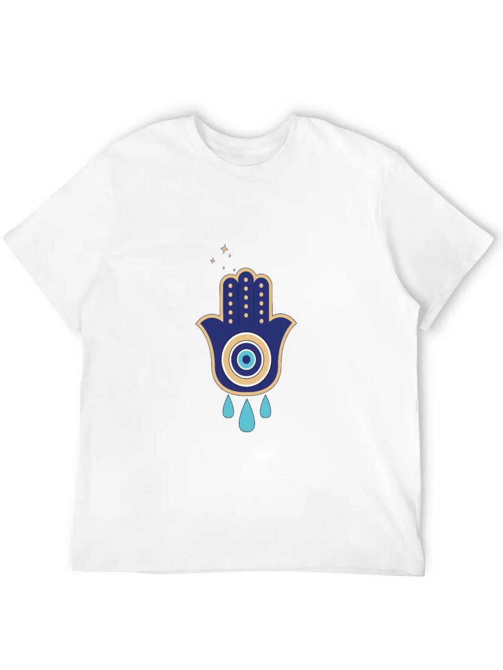 Eye Hamsa Spiritual Aesthetic Esoteric Mystical Classic Cotton Tee – Unisex Comfort For Any Season
