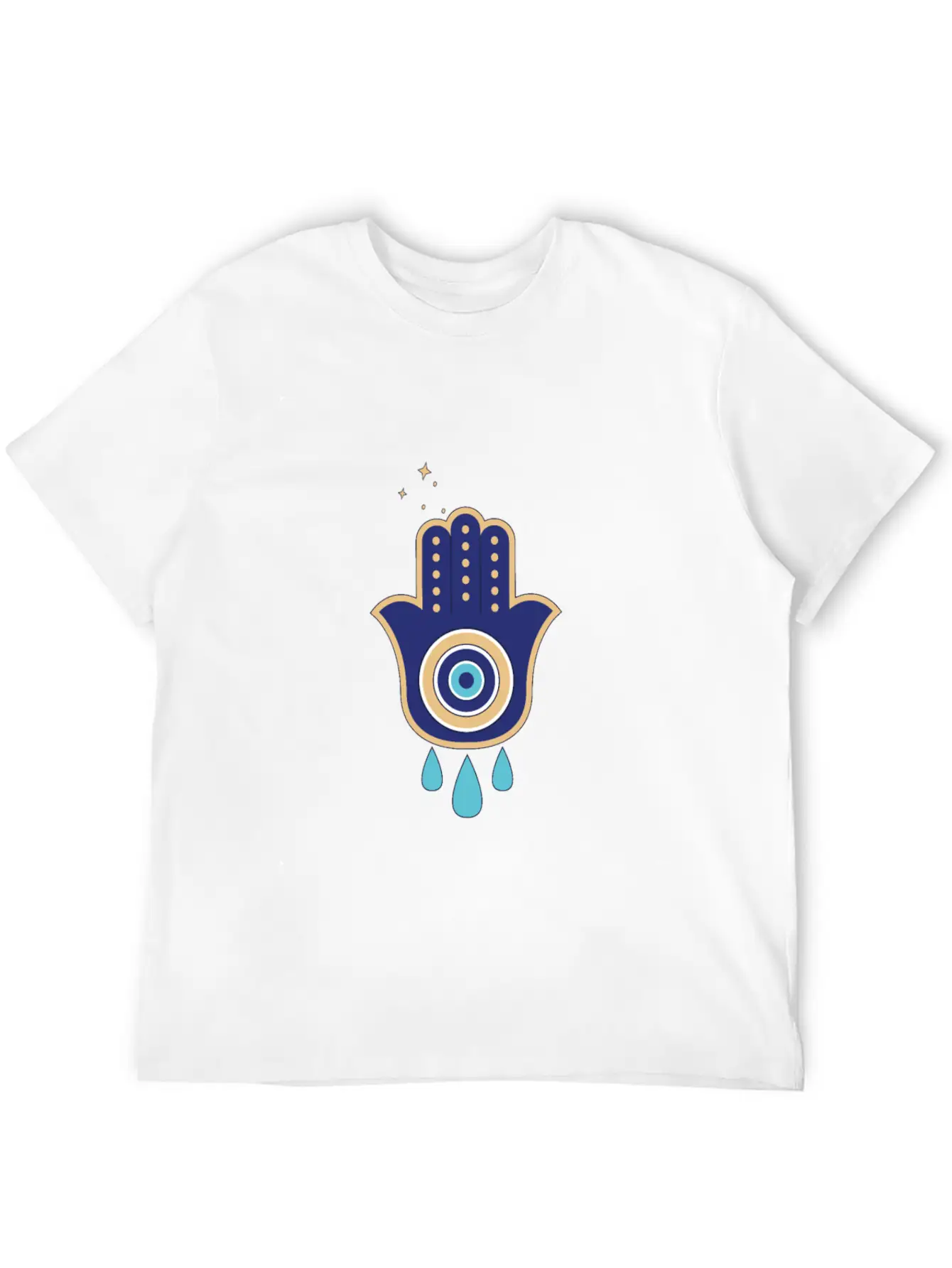 Eye Hamsa Spiritual Aesthetic Esoteric Mystical Classic Cotton Tee – Unisex Comfort For Any Season