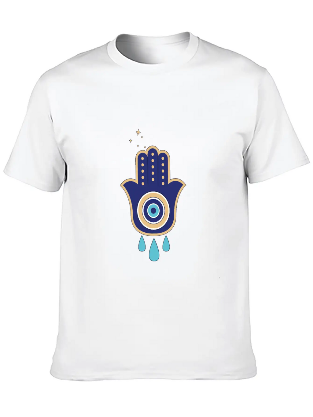 Eye Hamsa Spiritual Aesthetic Esoteric Mystical Classic Cotton Tee – Unisex Comfort For Any Season