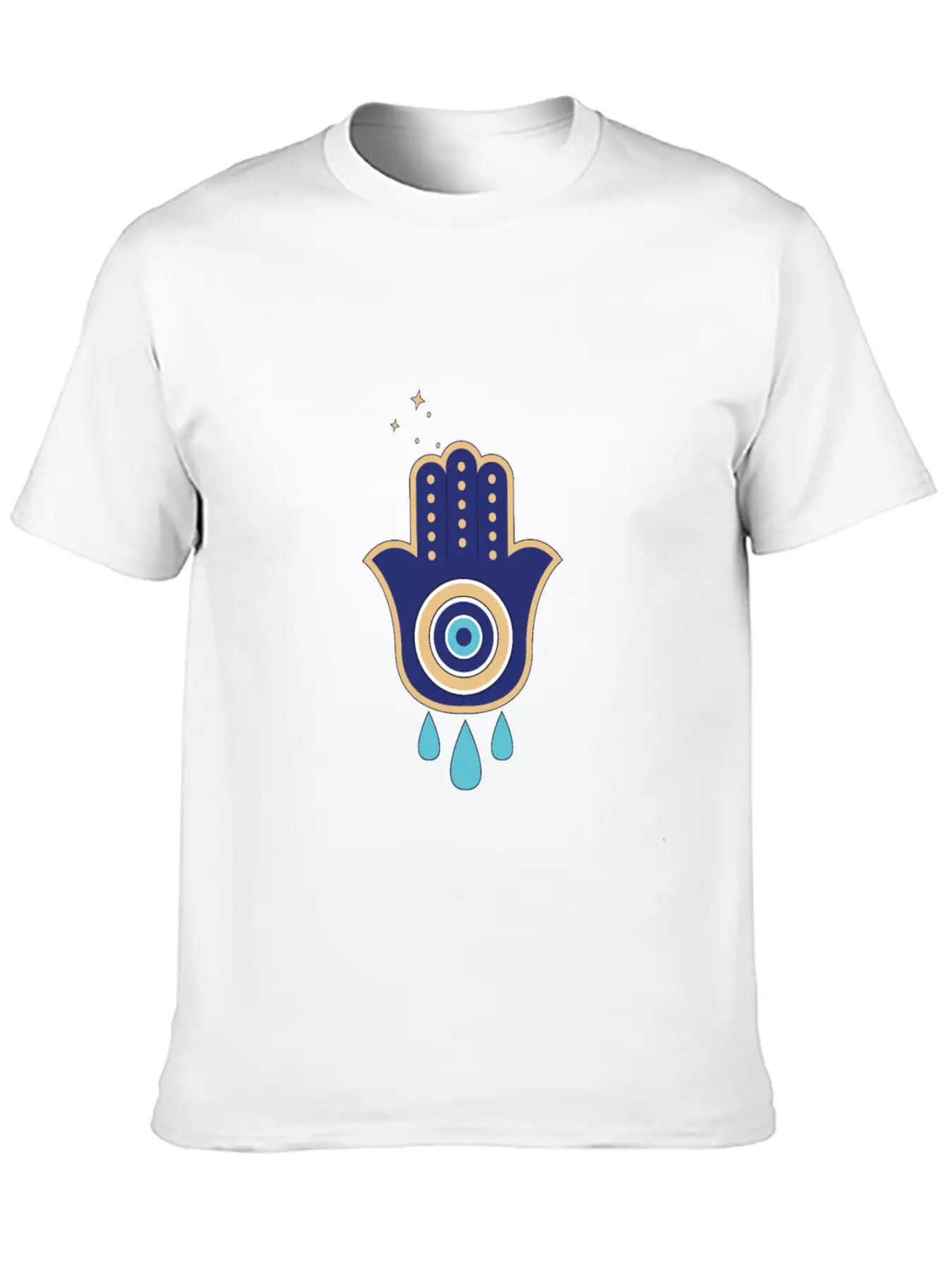 Eye Hamsa Spiritual Aesthetic Esoteric Mystical Classic Cotton Tee – Unisex Comfort For Any Season