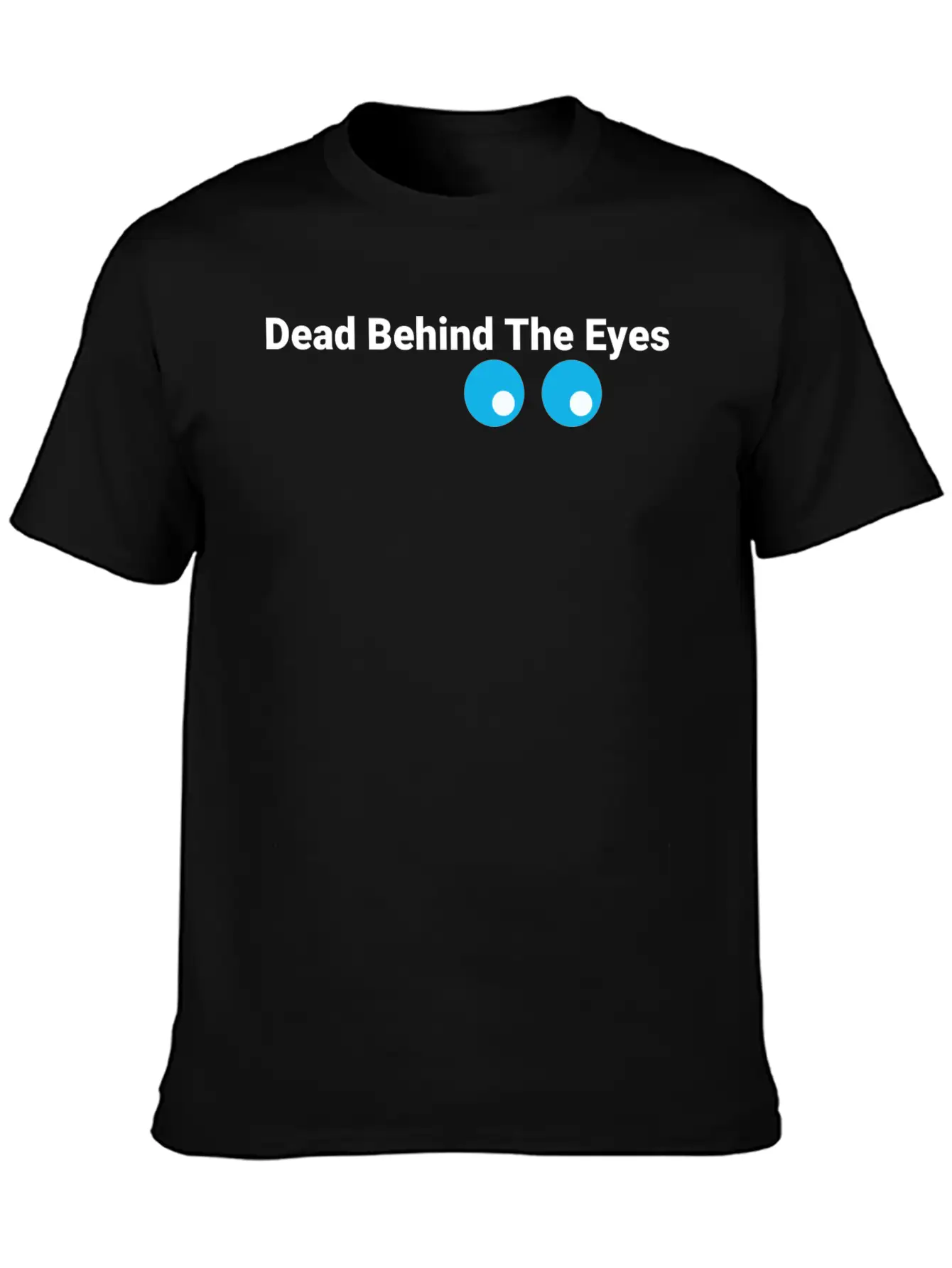 Eyes Bluewhite Stylish Everyday T-Shirt – Unisex Basic Cotton Tee