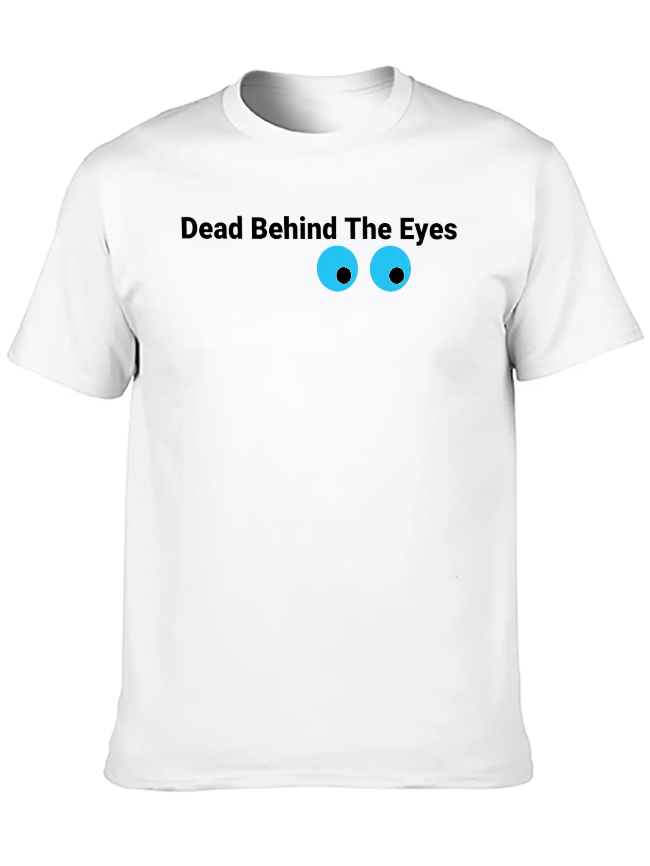 Eyes Bluewhite Stylish Everyday T-Shirt – Unisex Basic Cotton Tee