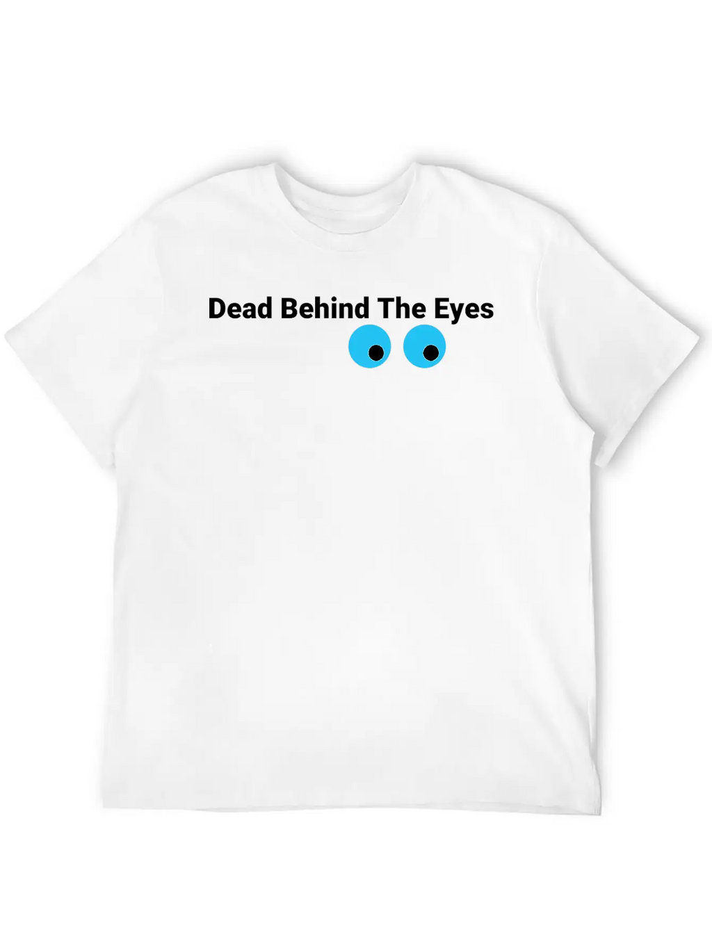 Eyes Bluewhite Stylish Everyday T-Shirt – Unisex Basic Cotton Tee