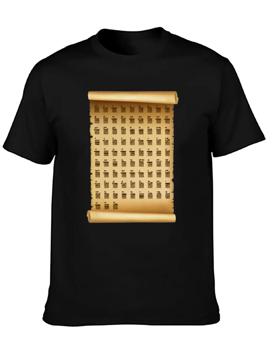 F Chord Guitar Plectron Note Melody Gift Basic Graphic T-Shirt – Daily Comfort In Soft Cotton