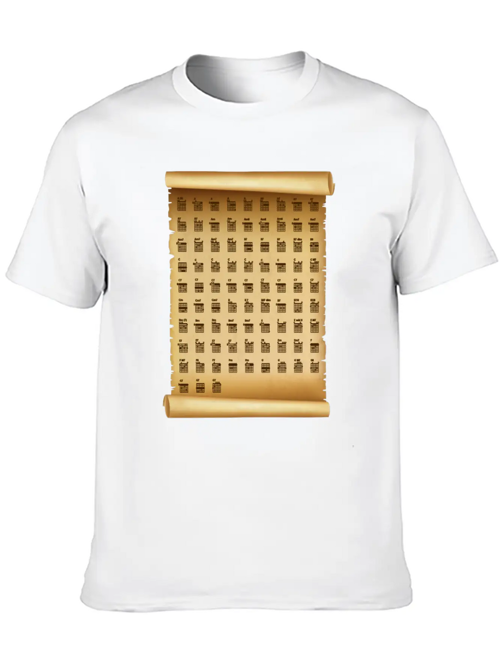 F Chord Guitar Plectron Note Melody Gift Basic Graphic T-Shirt – Daily Comfort In Soft Cotton
