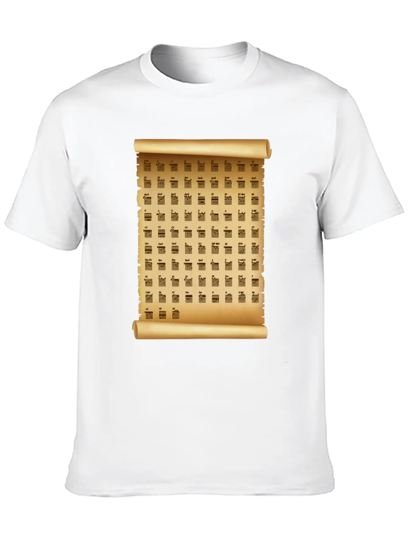 F Chord Guitar Plectron Note Melody Gift Basic Graphic T-Shirt – Daily Comfort In Soft Cotton