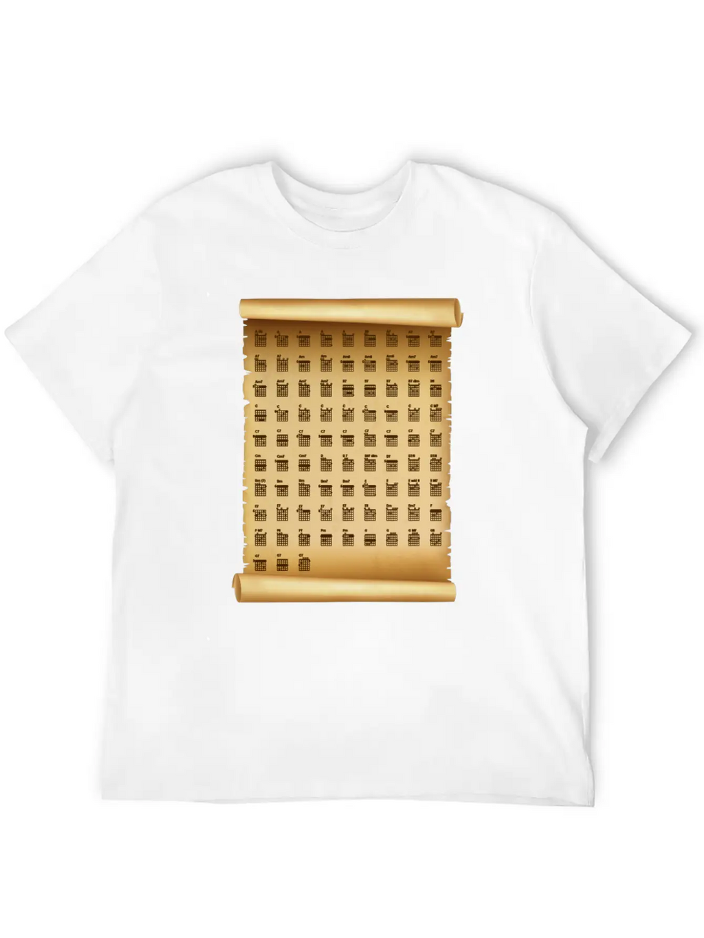 F Chord Guitar Plectron Note Melody Gift Basic Graphic T-Shirt – Daily Comfort In Soft Cotton